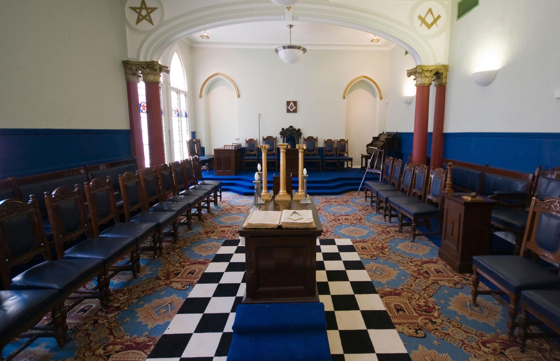 Masonic altar 