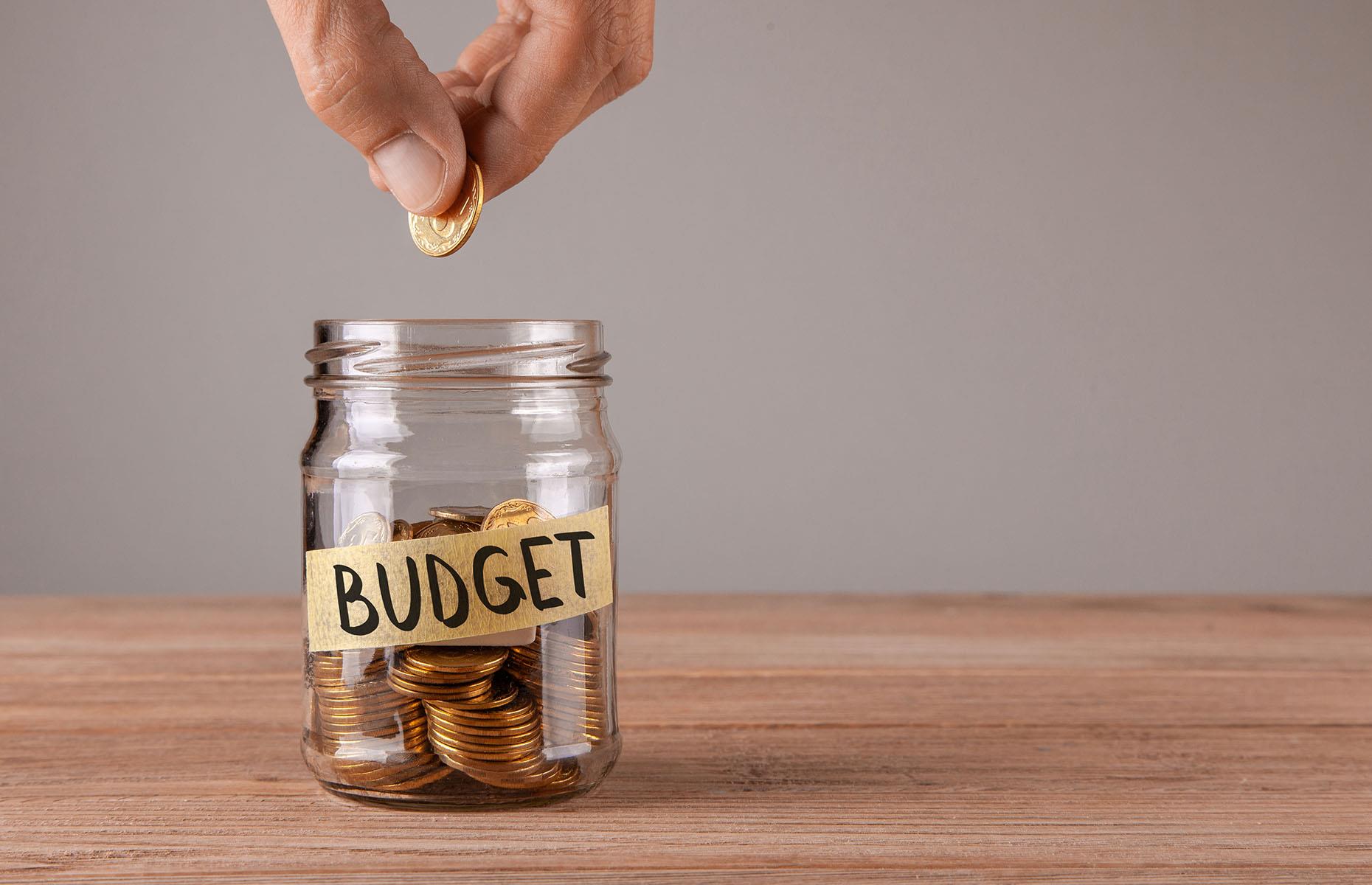 Work to a budget 