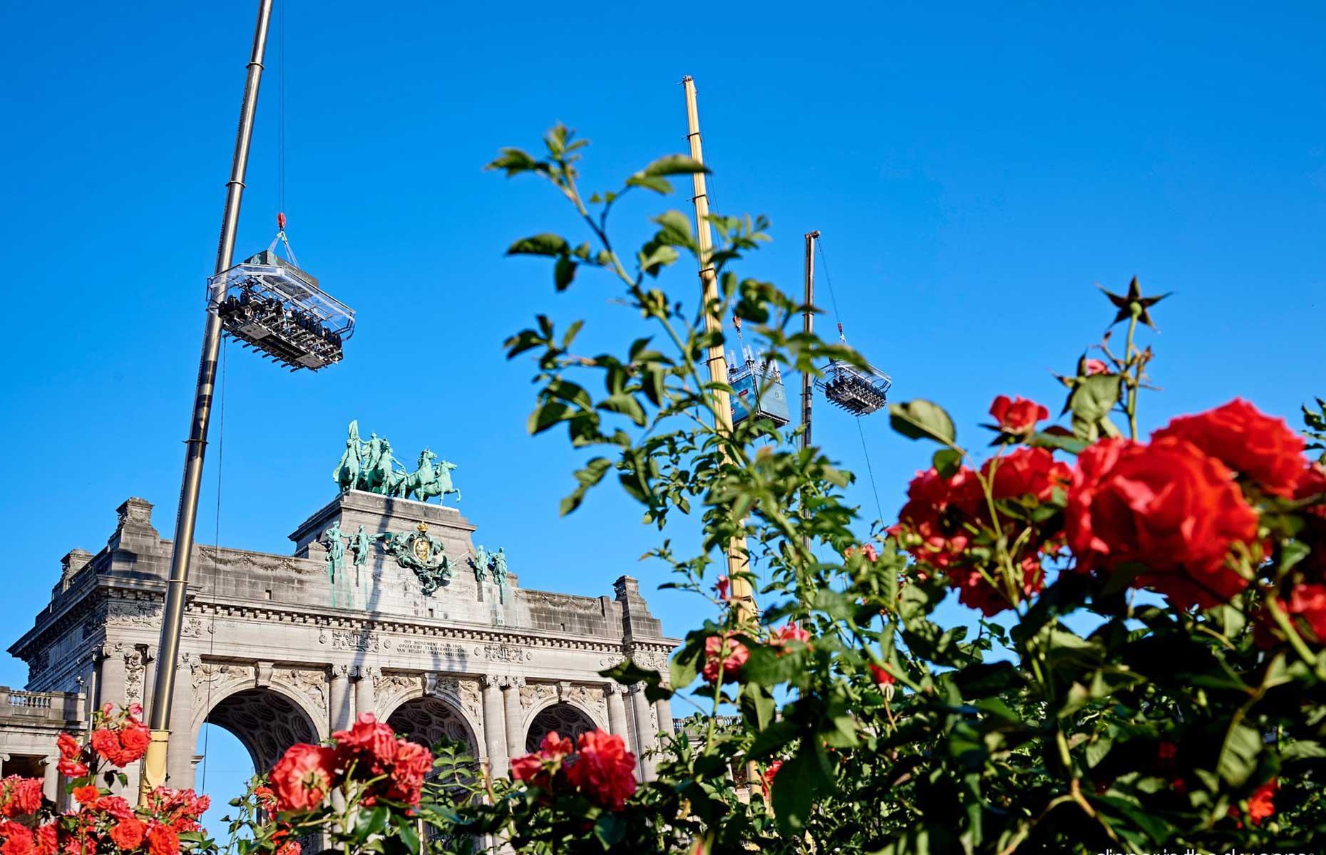 Dinner in the Sky, Brussels, Belgium