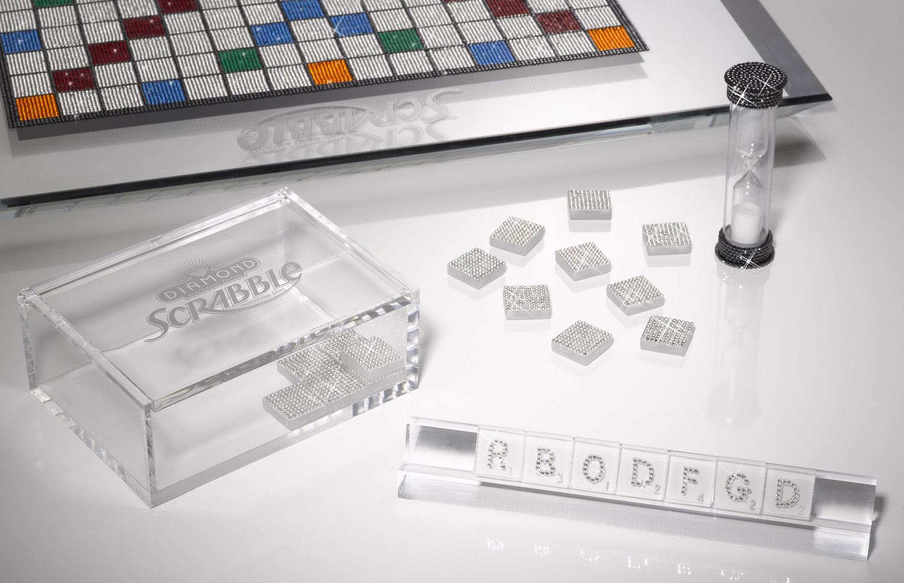 Swarovski Diamond Scrabble – $20,000 (£15k) 