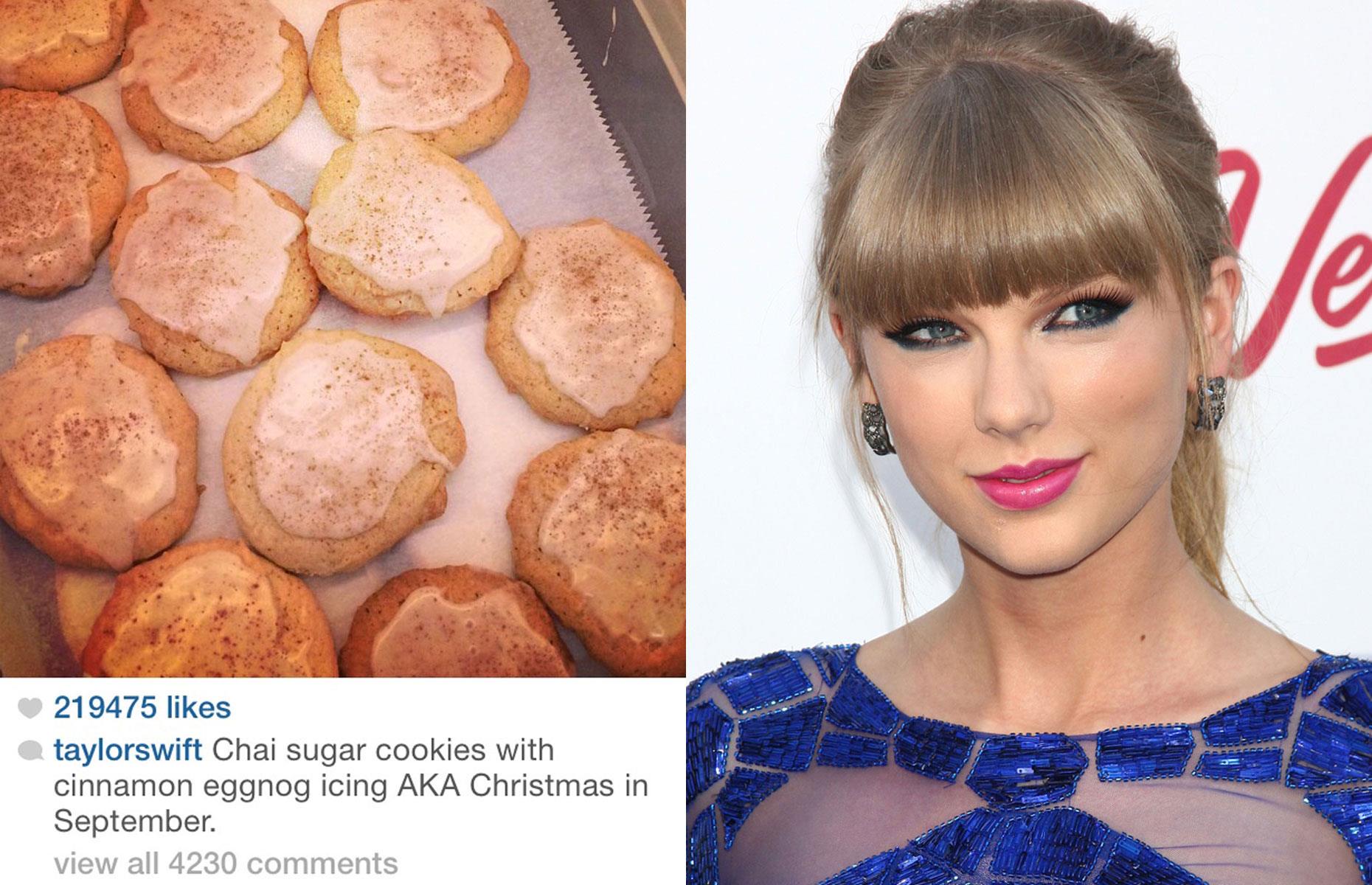 Taylor Swift’s Chai Tea Eggnog Cookies recipe