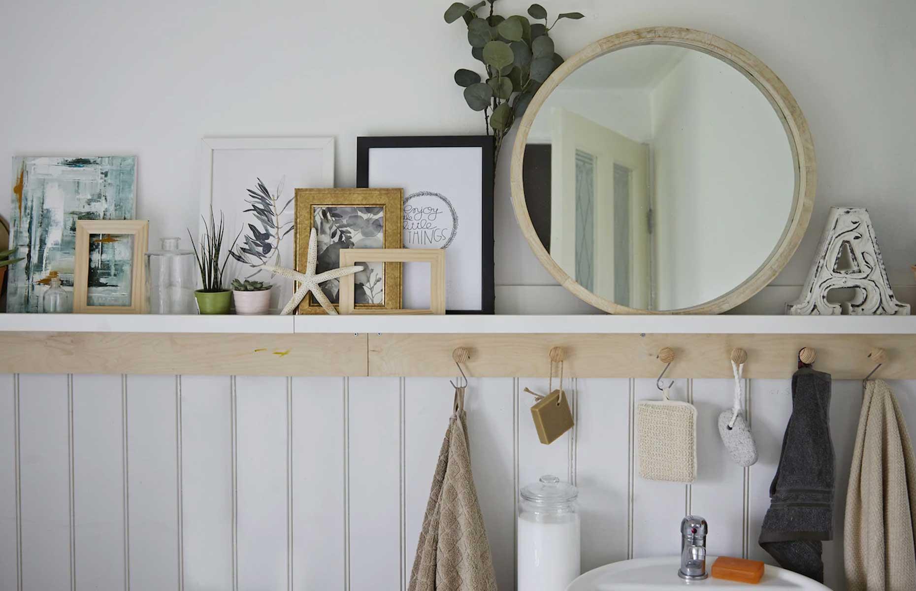 Secrets of a stylist: The bathroom shelf display - IKEA