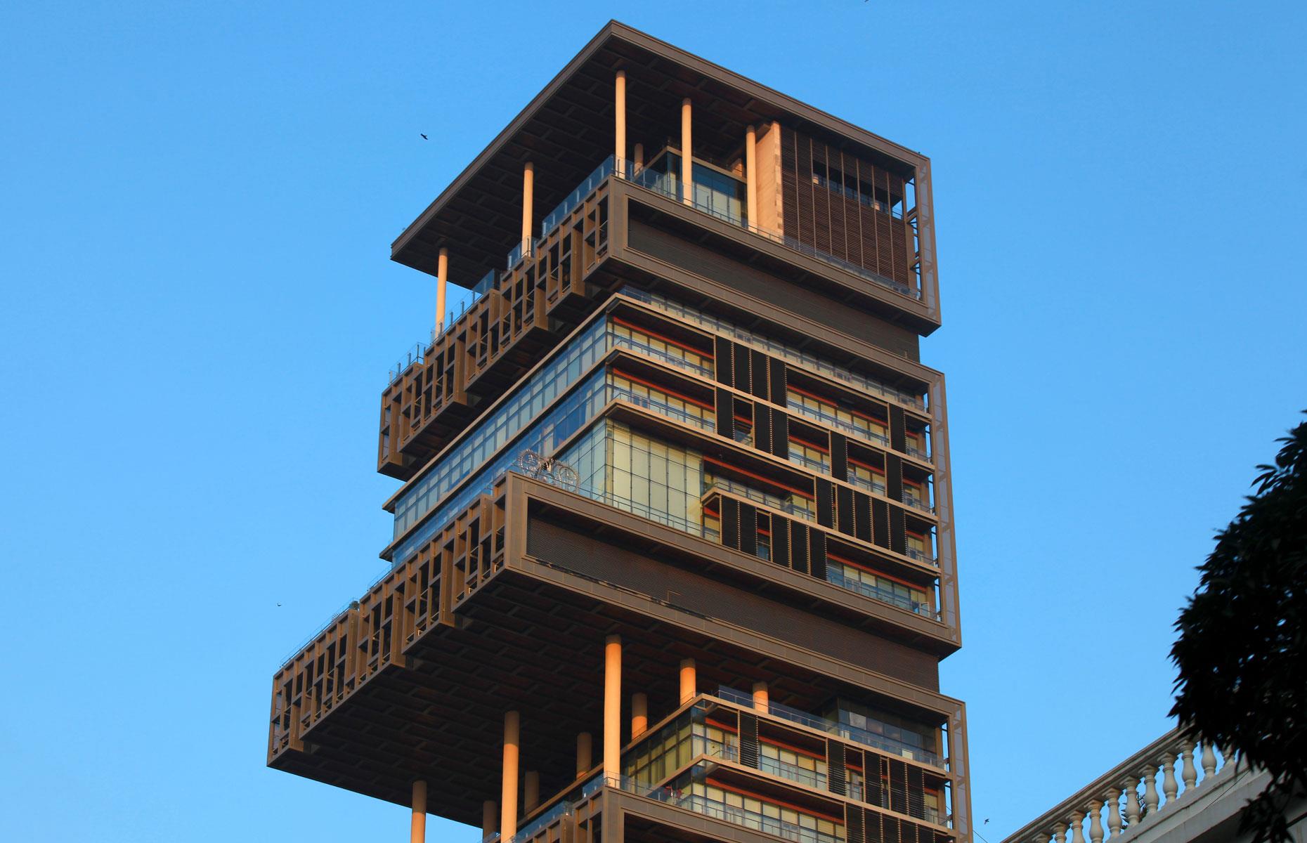 Mumbai, India – Antilia: $2.3 billion (£1.8bn)