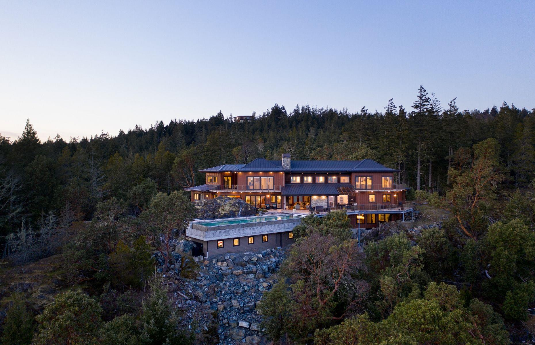 Modern smart home, British Columbia, Canada: $4.6 million (£3.5m)