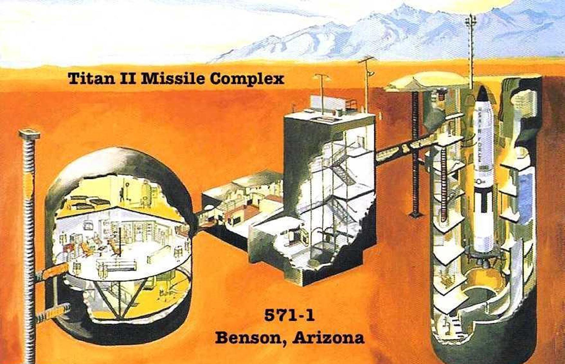 Top secret abandoned silo, Arizona, USA: $475,000 (£341k)