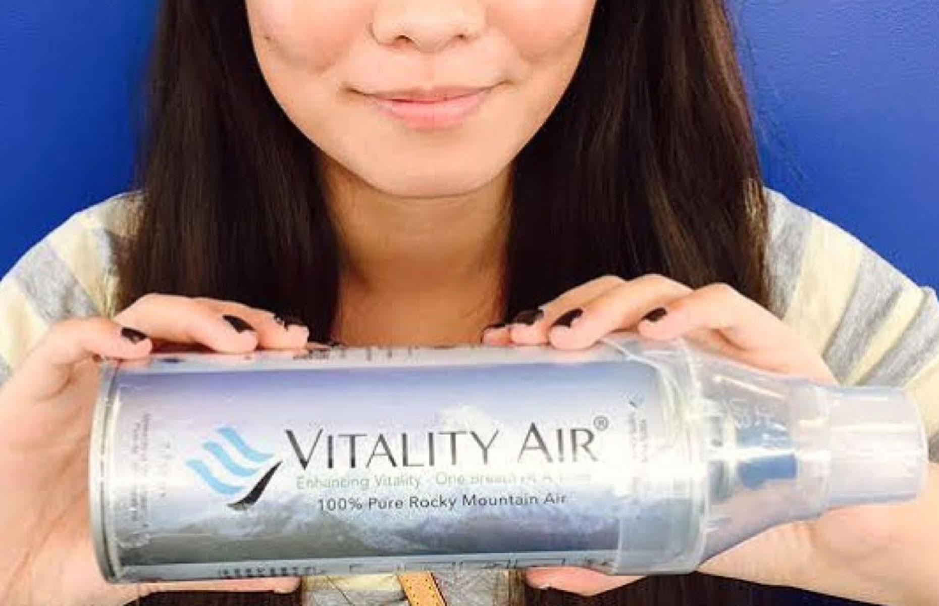 Vitality Air – sells bottled Rocky Mountain air