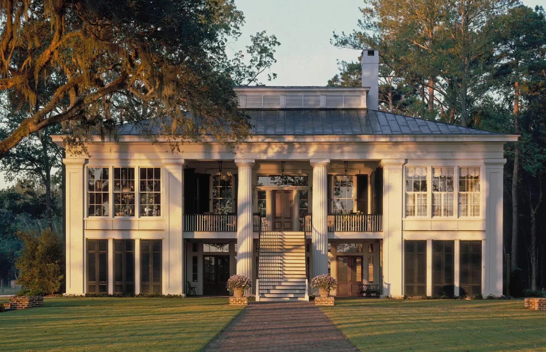 Ben Affleck’s Greek Revival house, Georgia, USA