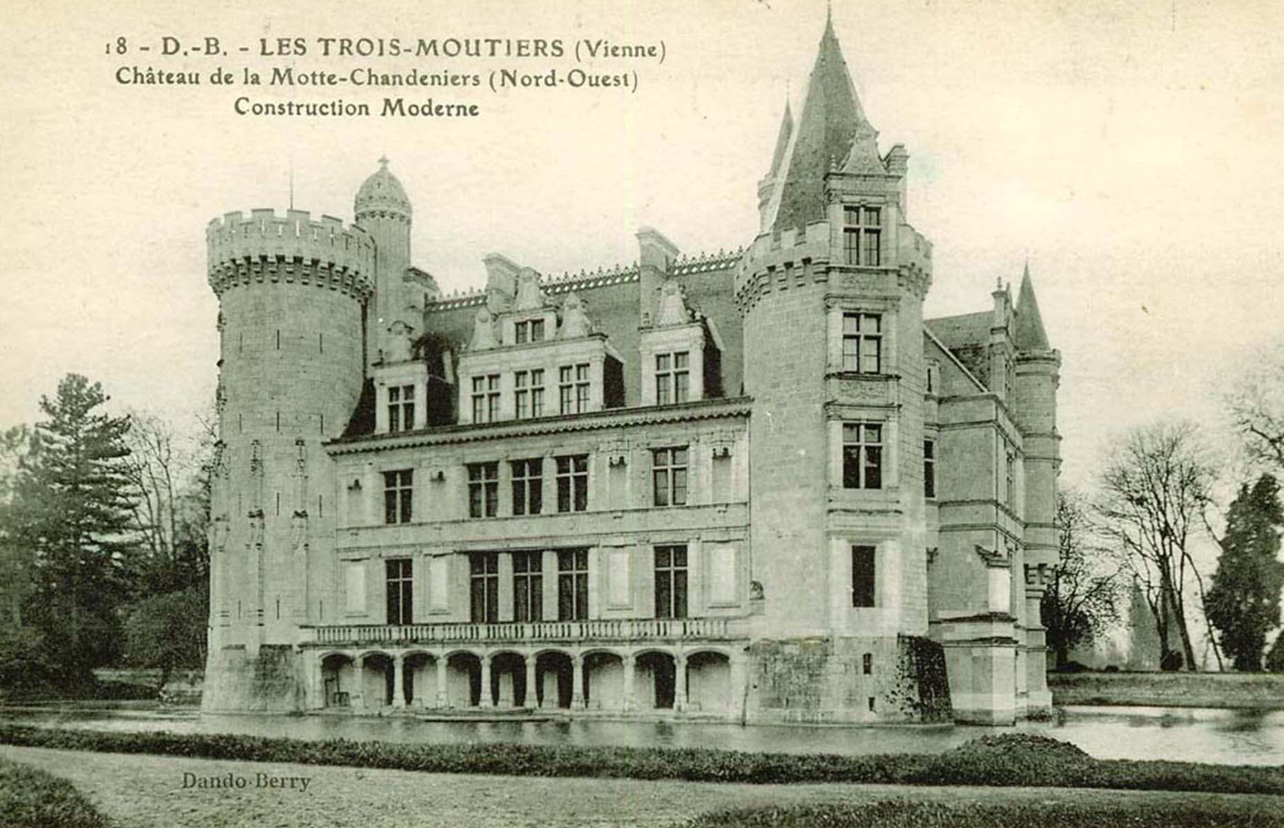 Château de la Mothe-Chandeniers, Vienne, France