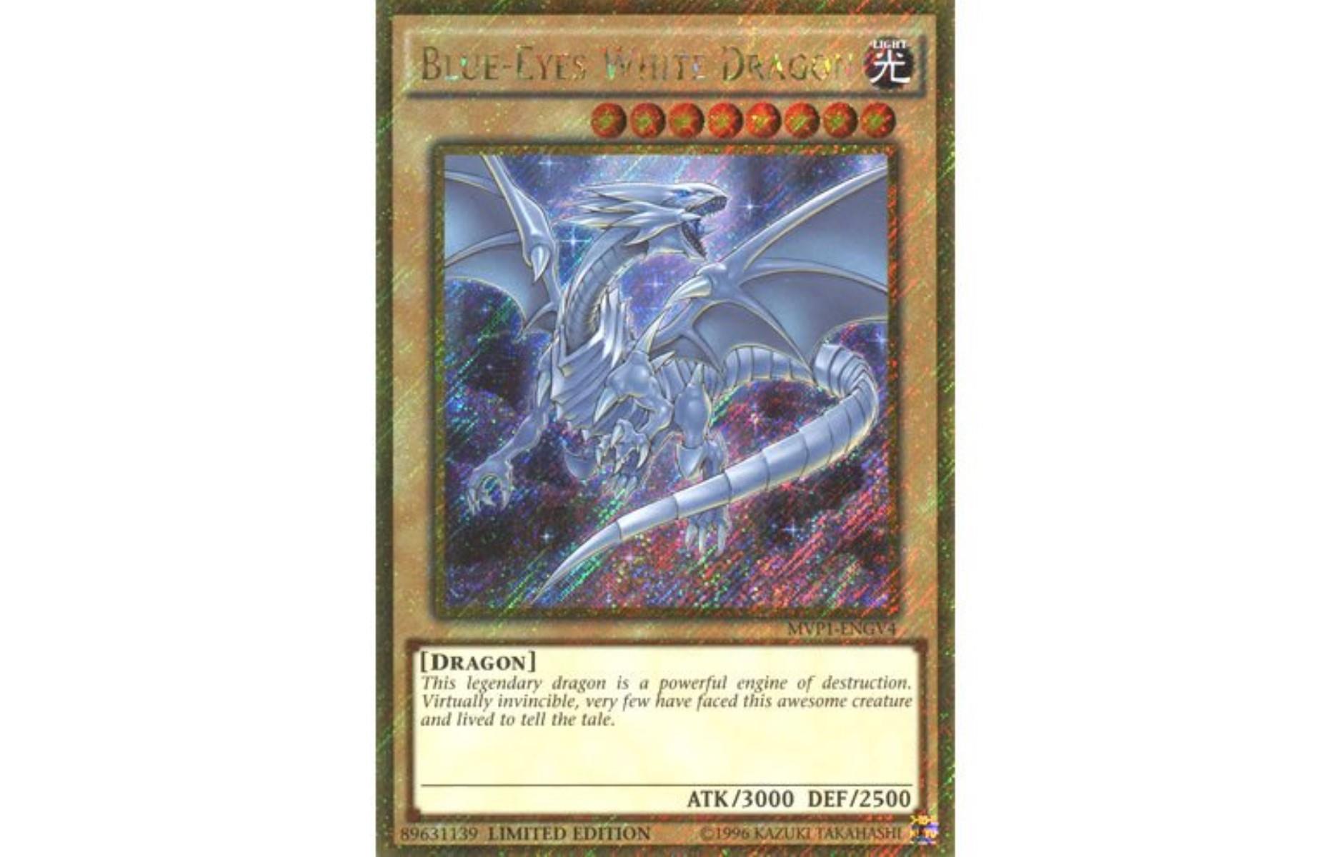 Yu-Gi-Oh! 1st edition White Dragon card: $6,000