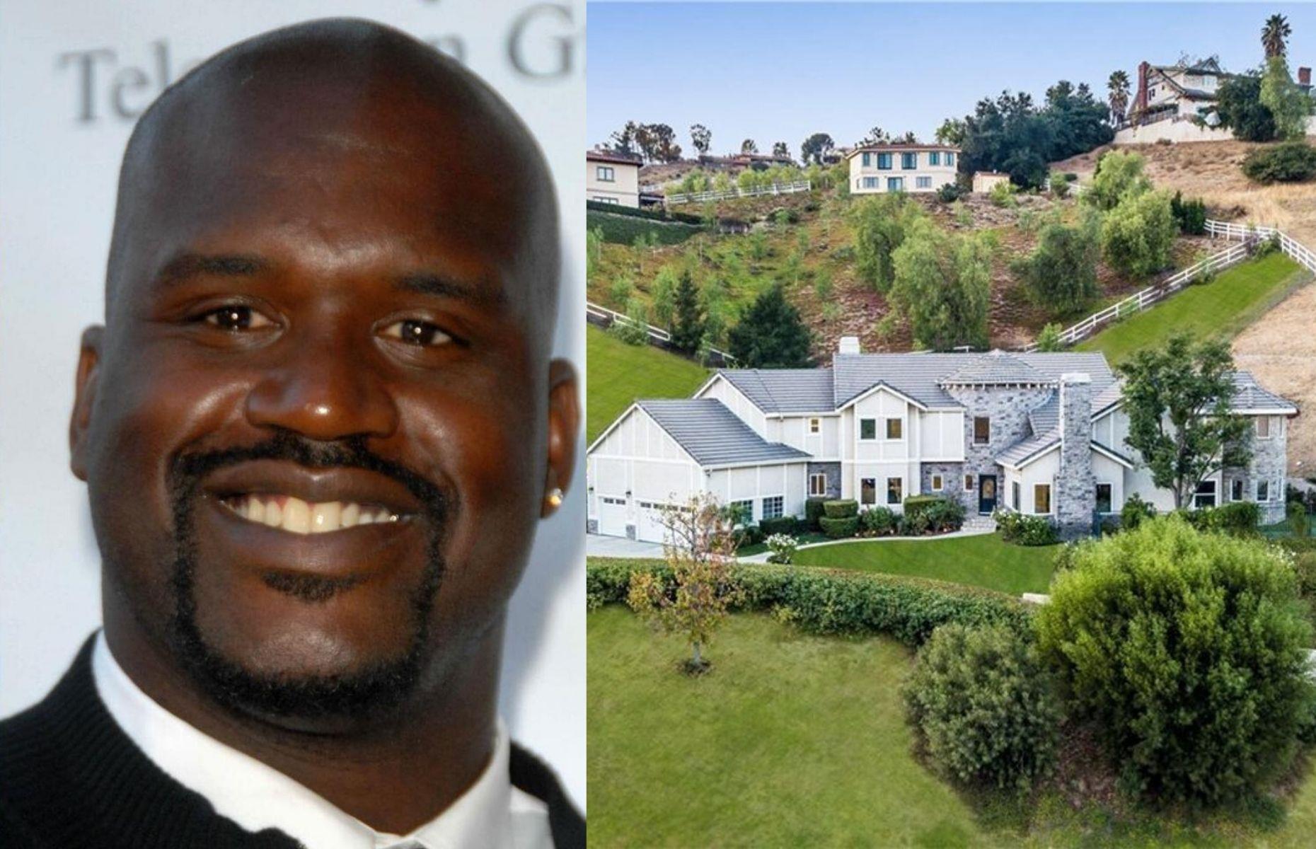 January: Shaquille O’Neal's LA mansion