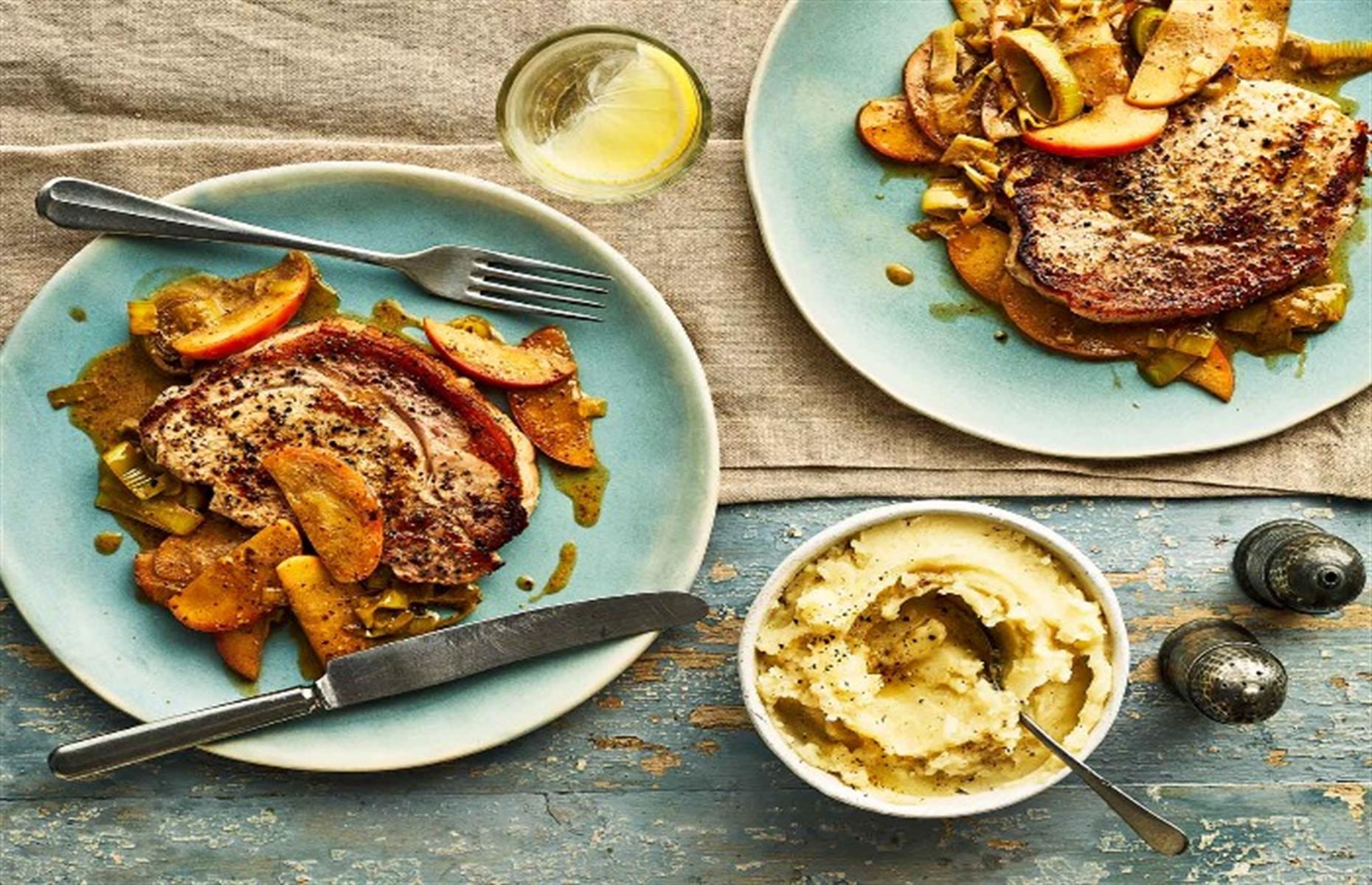 Pork cuts: chops