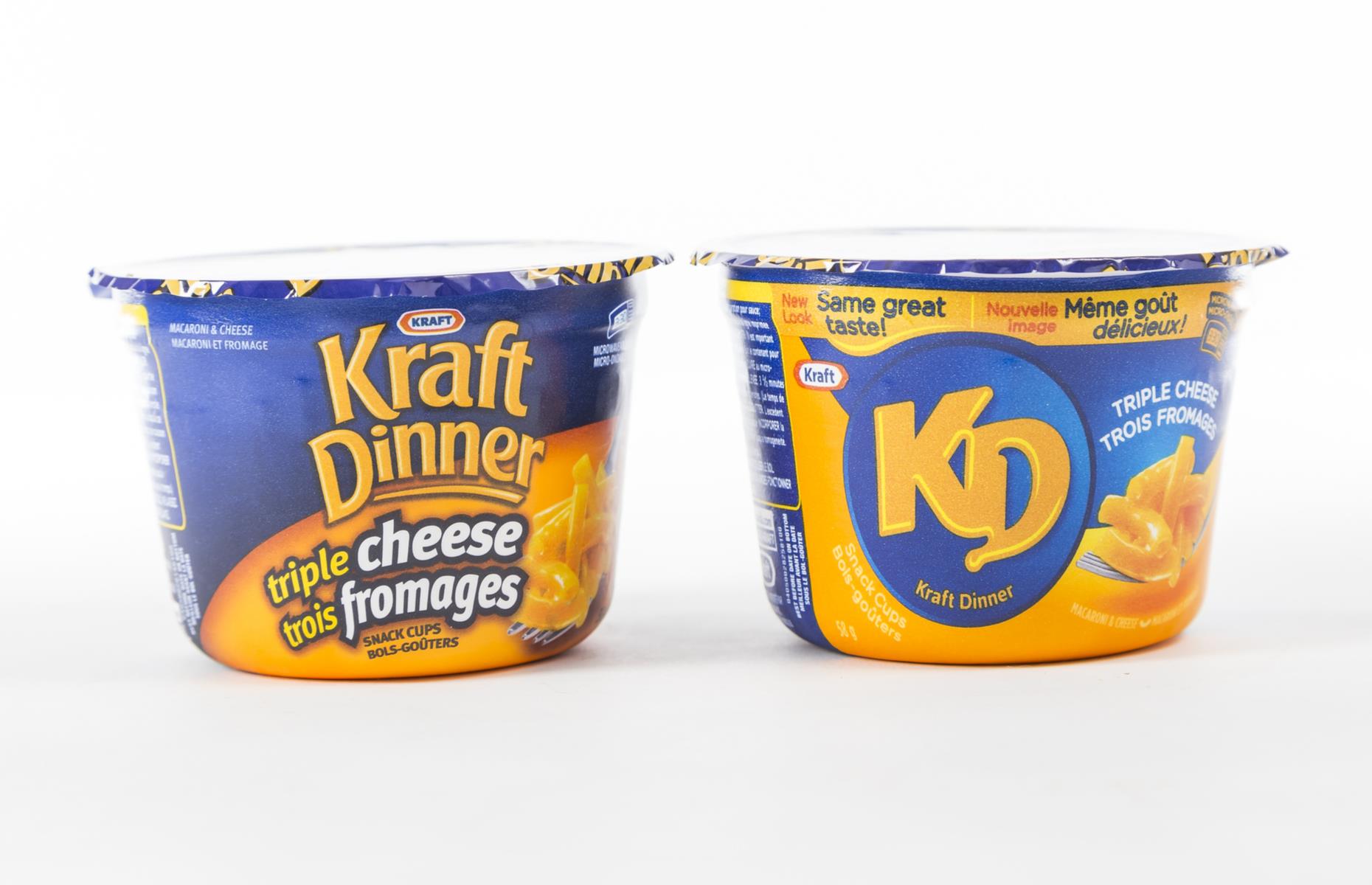Kraft Dinner becomes KD
