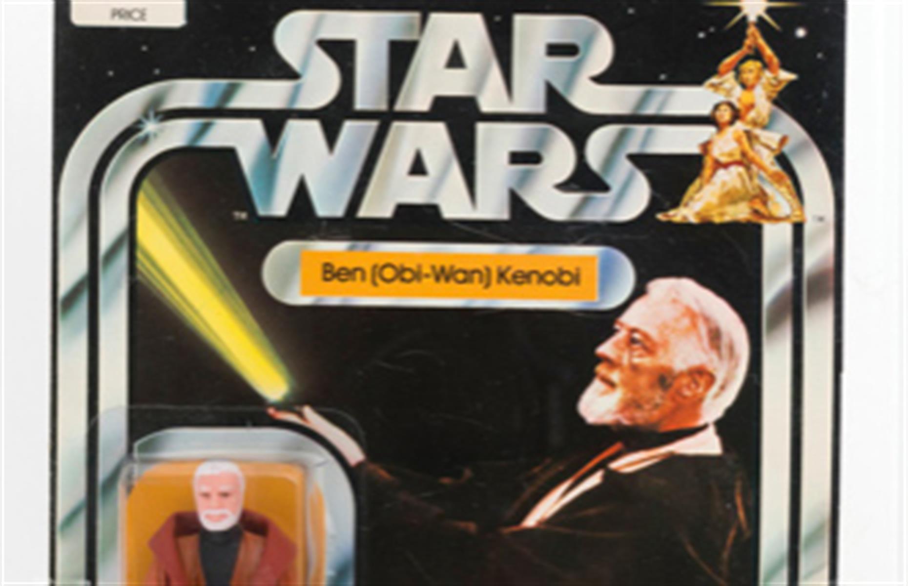 Obi-Wan Kenobi with Double-Telescoping Lightsaber: $76,000 (£58k)