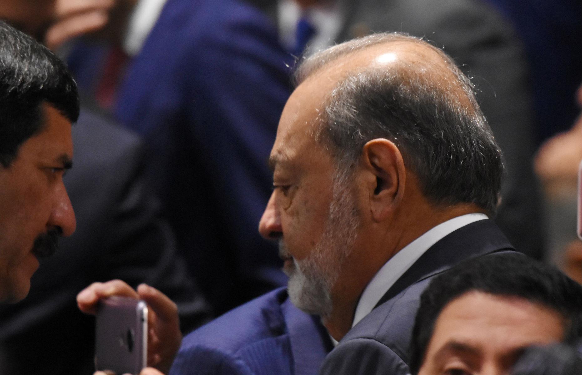Carlos Slim (down 17%)