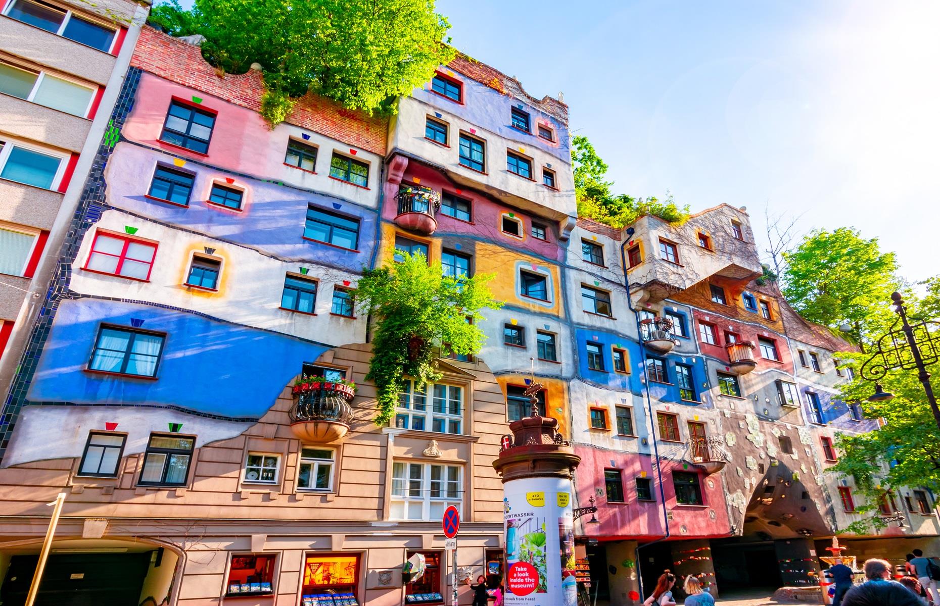 Casa Hundertwasser, Viena, Austria