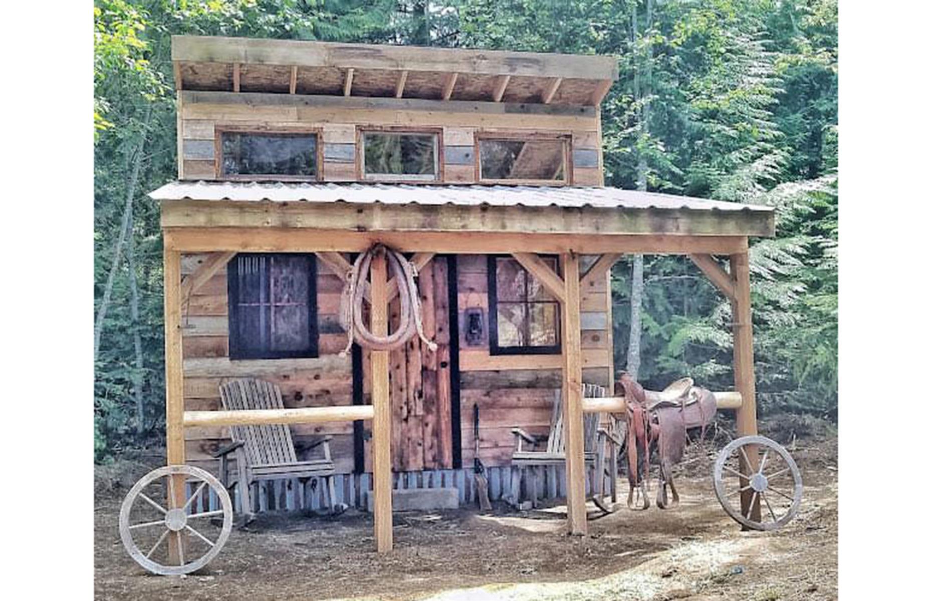Una familia en las montañas del norte de Idaho