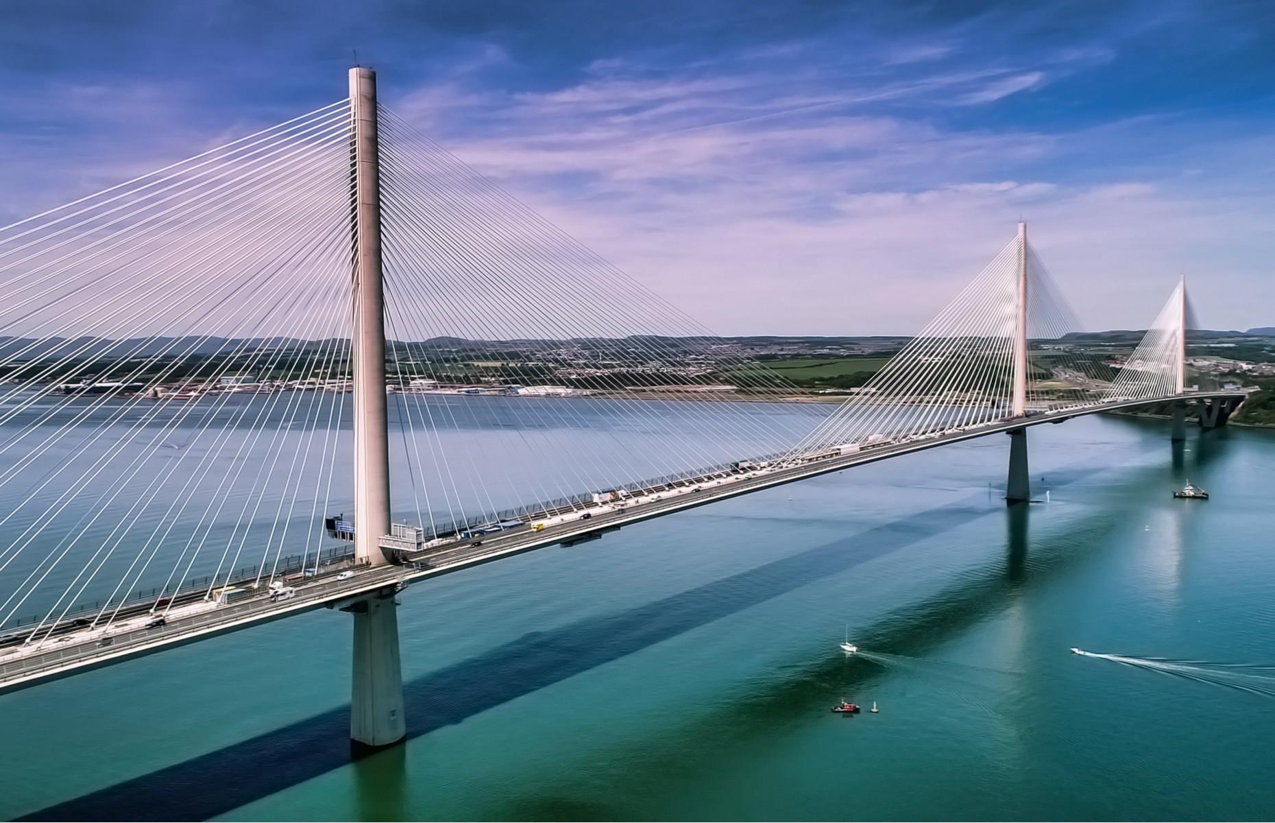 Queensferry Bridge, South Queensferry, Scotland