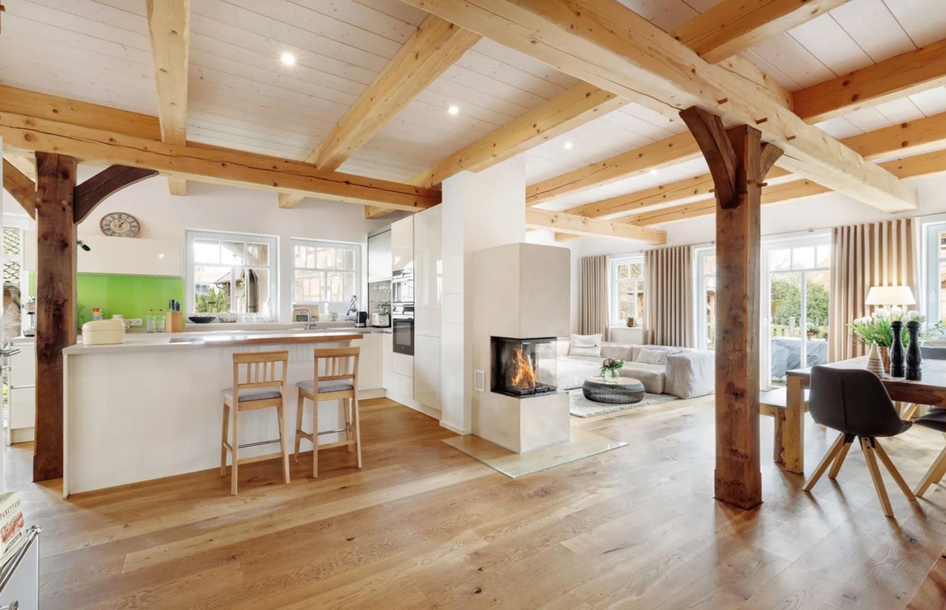 Modern half-timbered house, Lower Saxony, Germany: £689,700 ($897k)