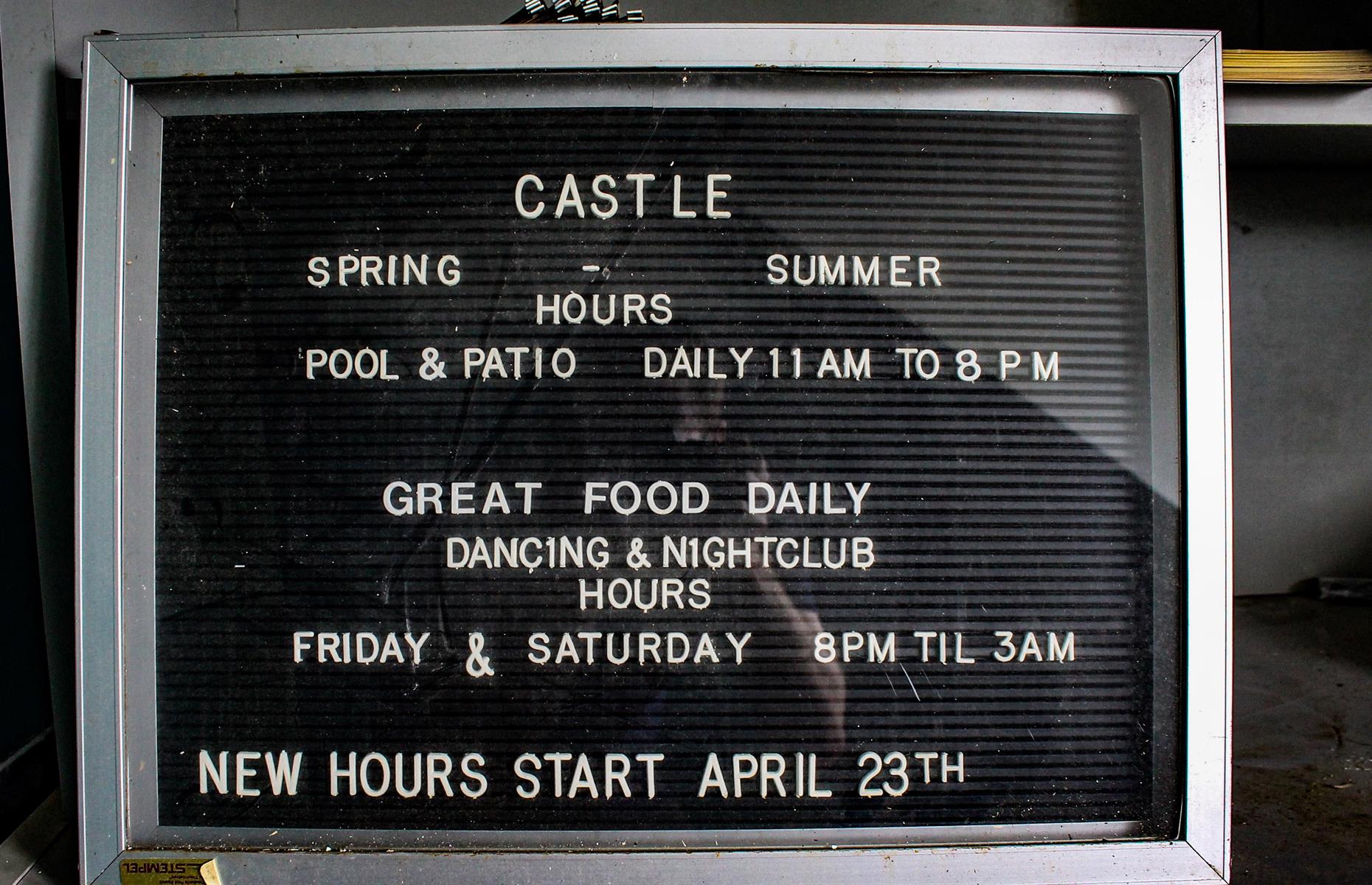 A thriving nightclub