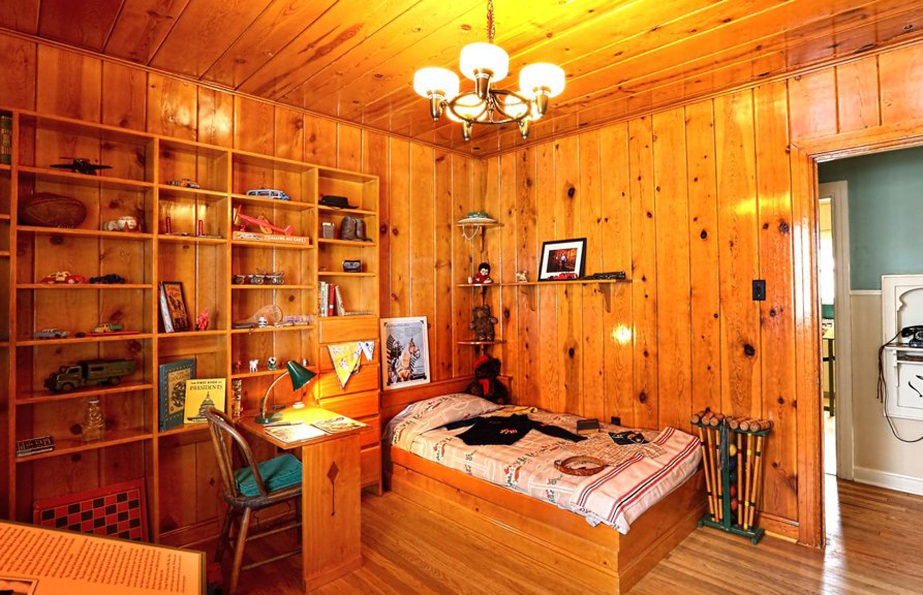 George W Bush's childhood bedroom