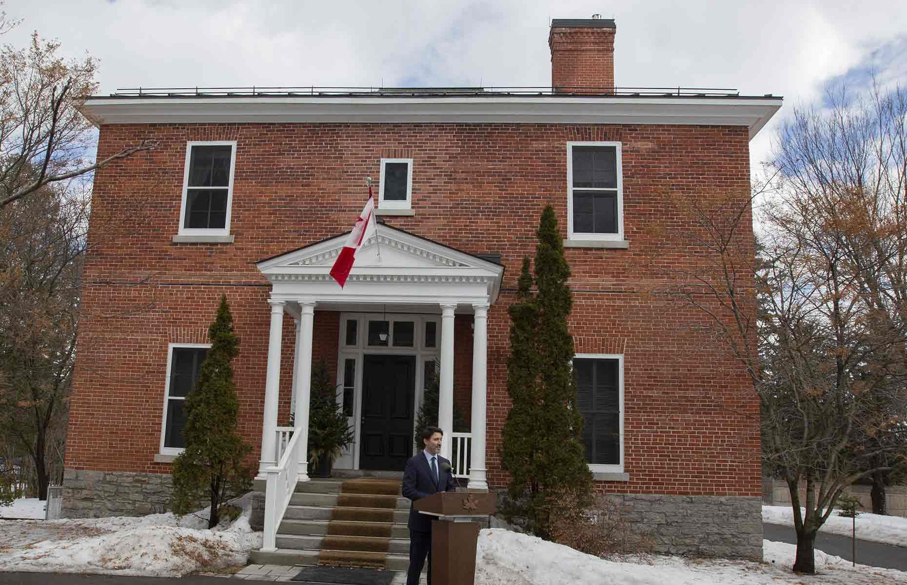 Justin Trudeau's PM life at Rideau Cottage