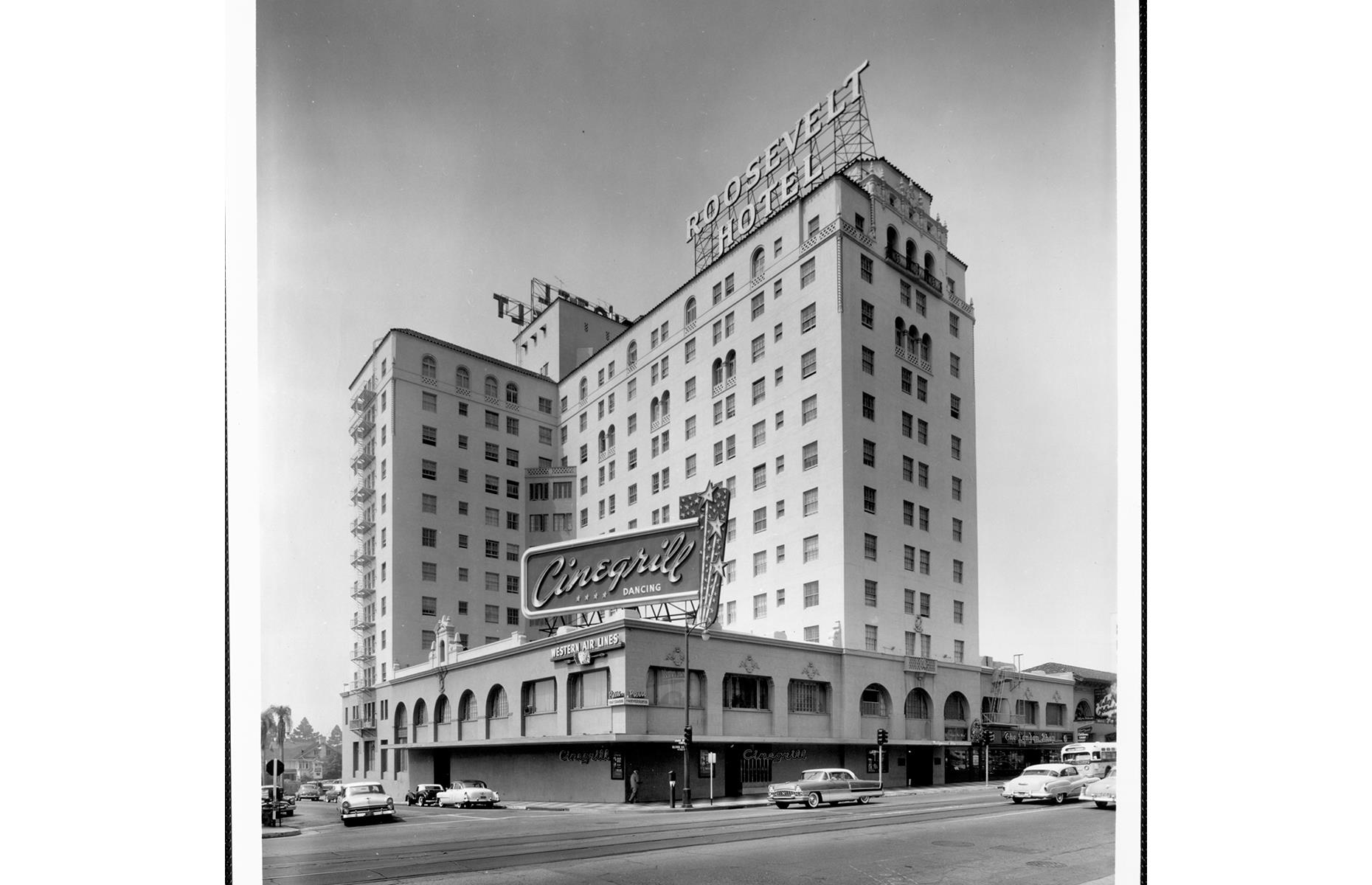 The first Academy Awards were held at the Roosevelt Hotel