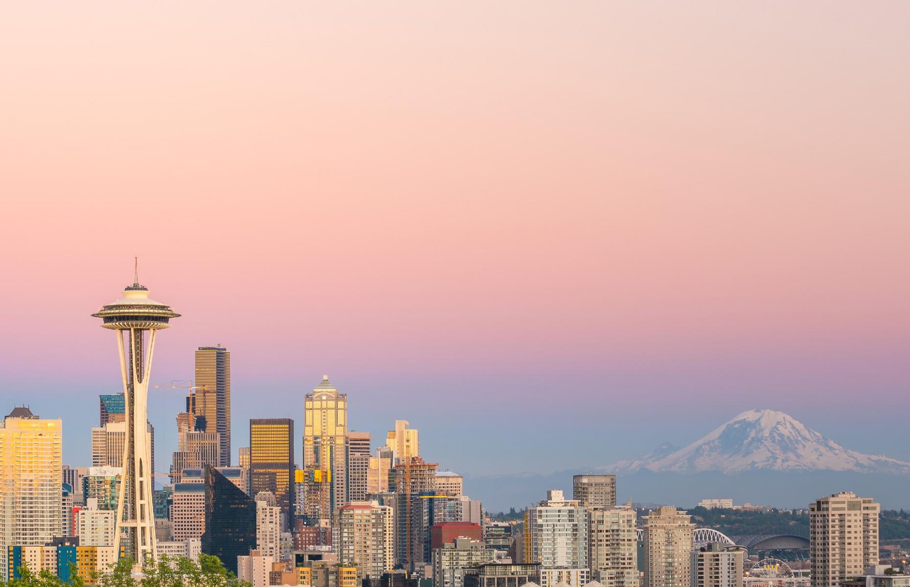 27. Seattle skyline, Seattle, Washington