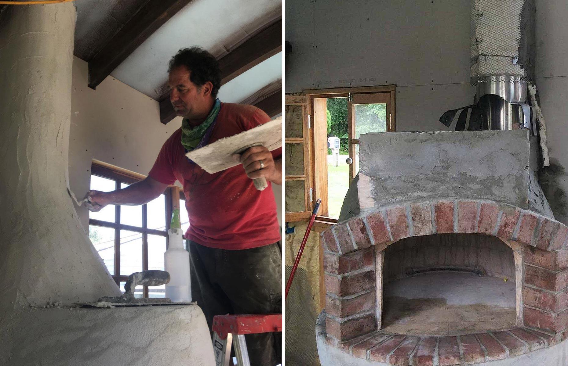 Building a pizza oven