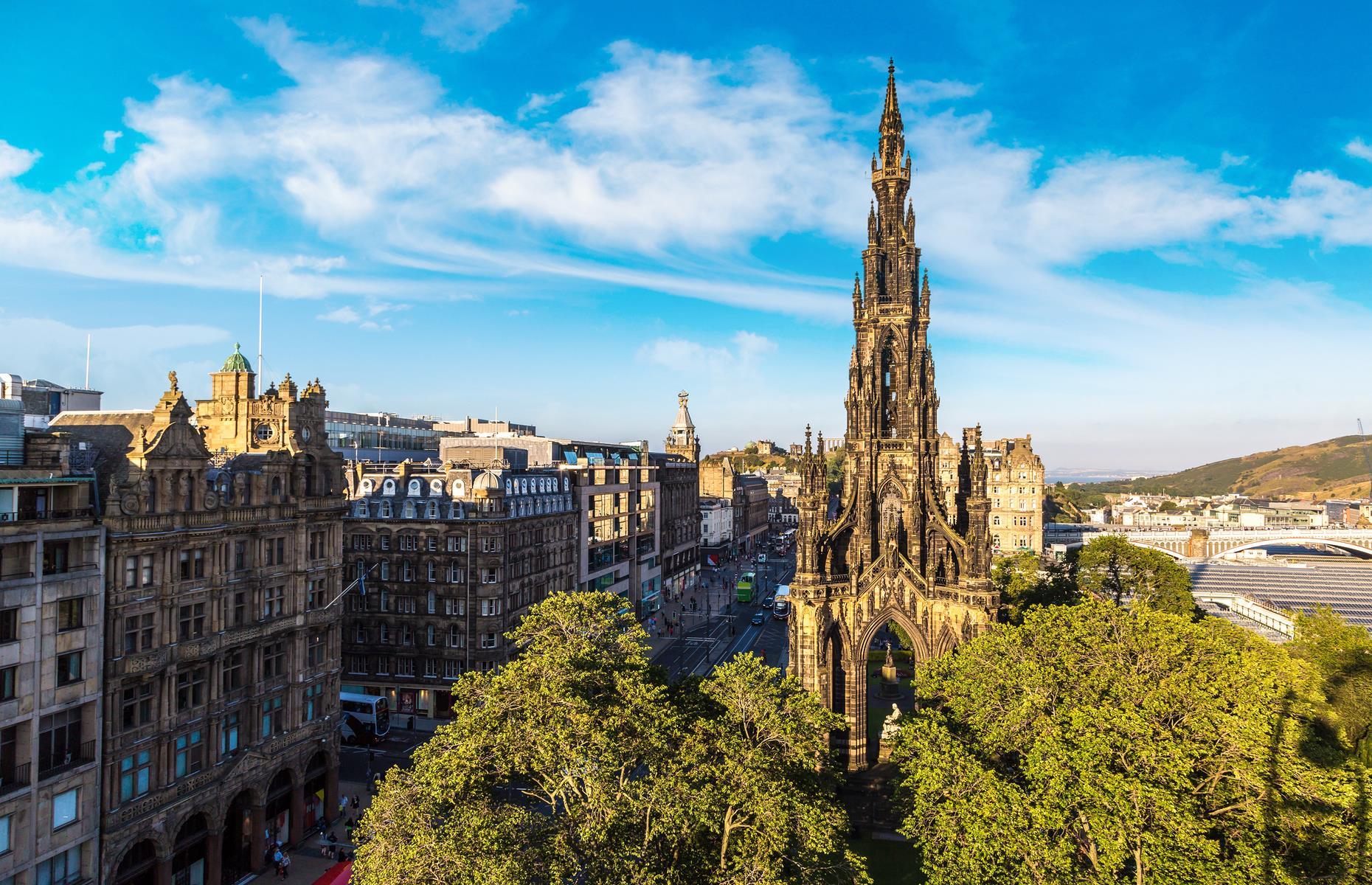 Scott Monument, Edinburgh, Scotland