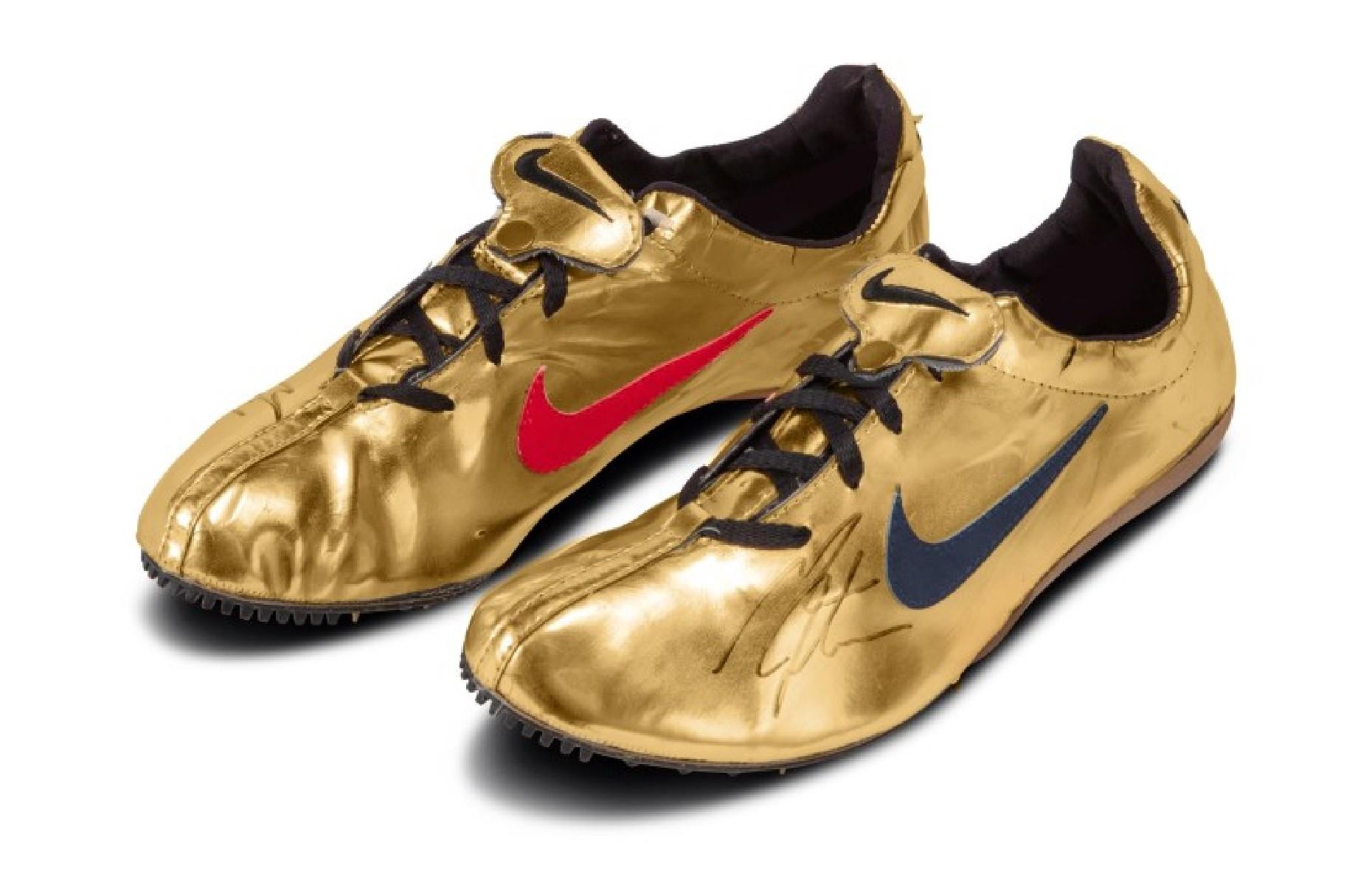Michael Johnson’s golden shoes: $31,500 (£23.6k)
