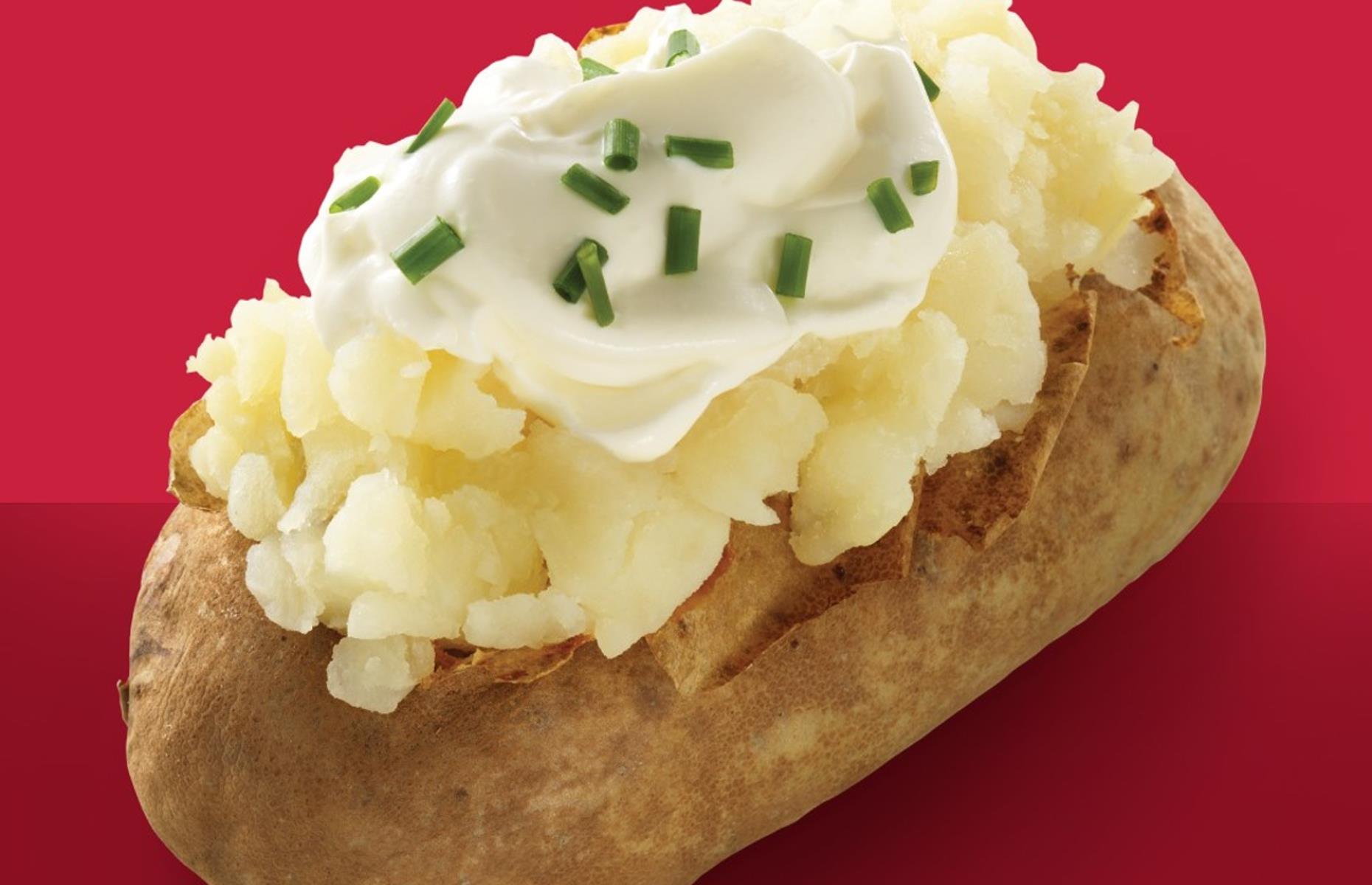 17. Baked potato, Wendy’s, various locations