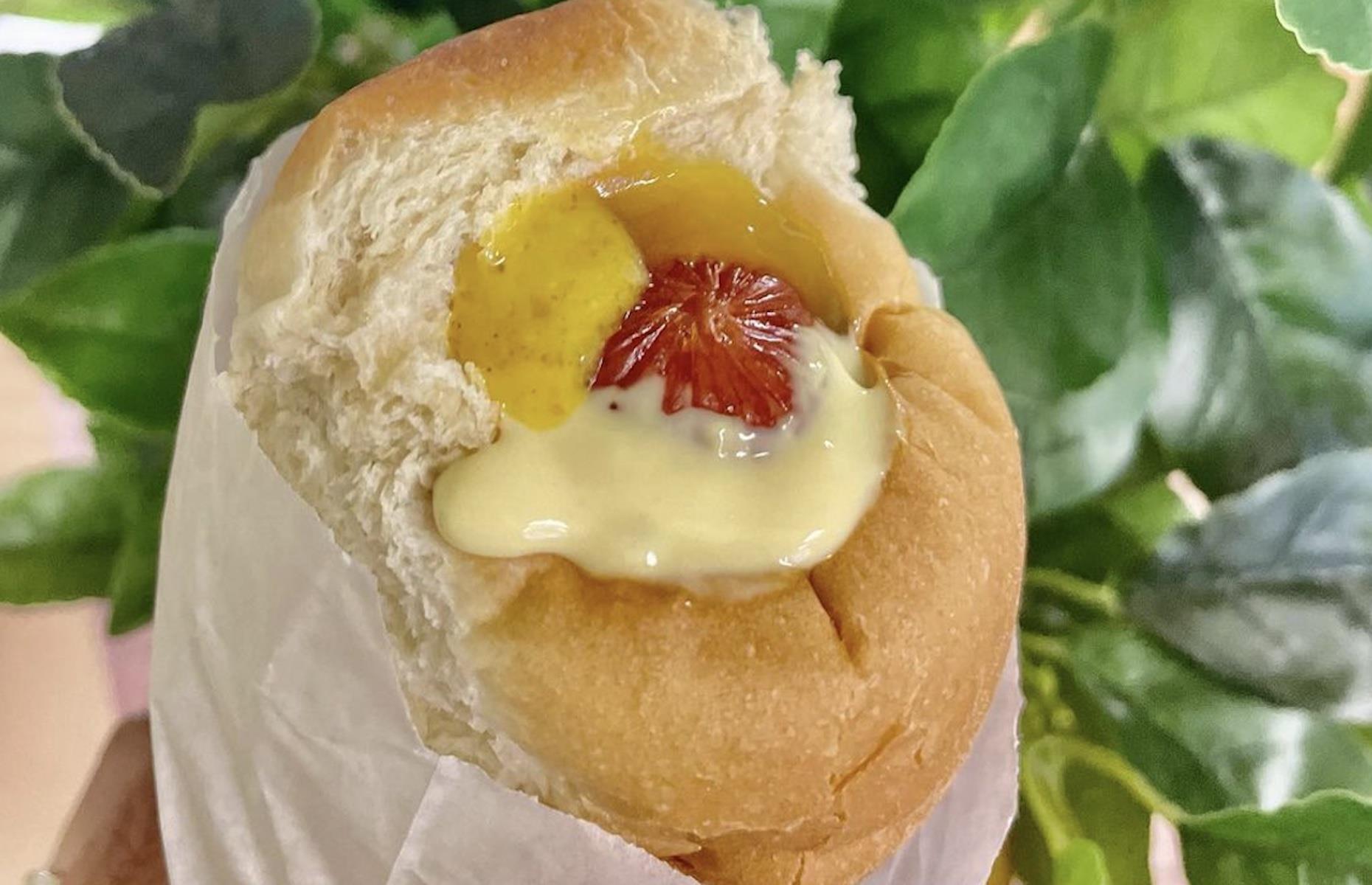 9. Hawaiian-style hot dog