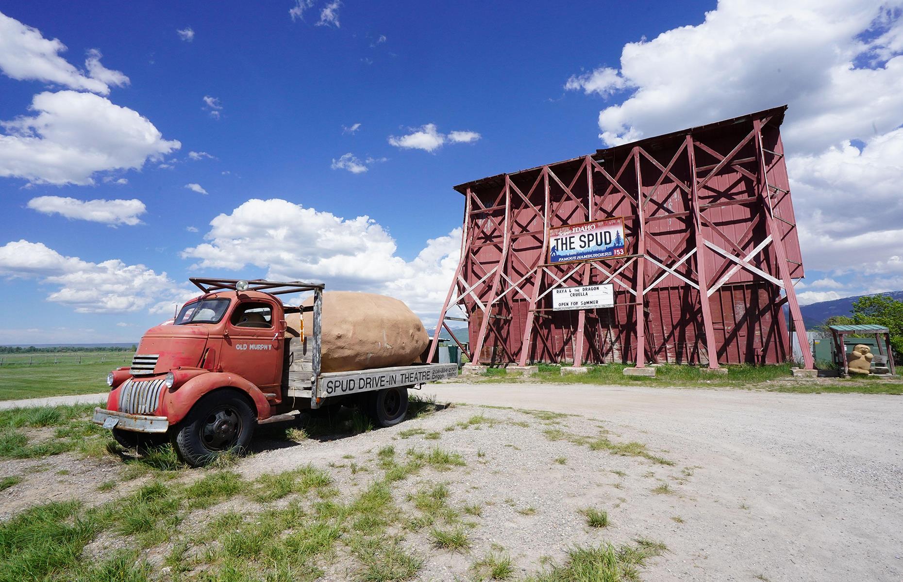 9. Spud Drive-In Theater, Teton Valley, Idaho
