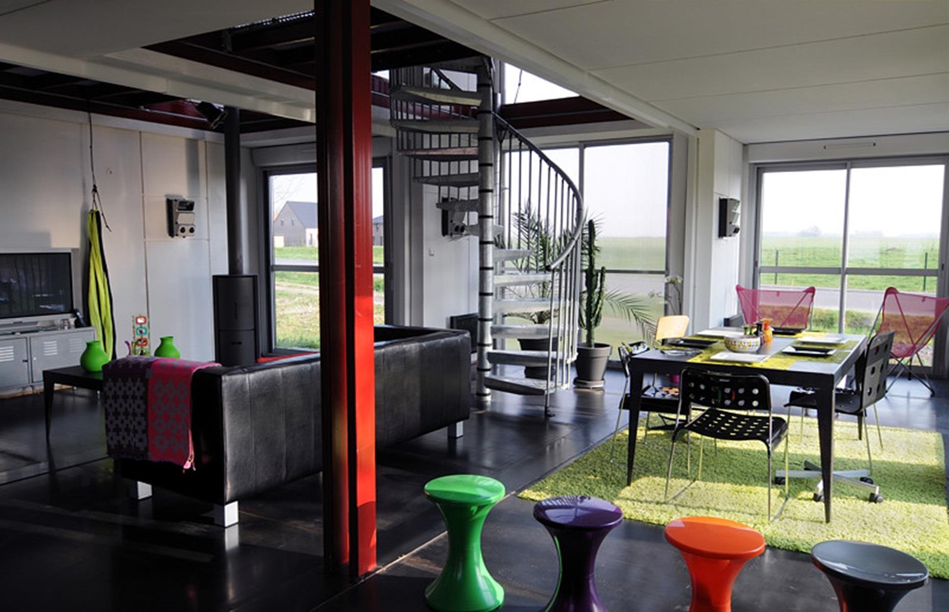 Prefabricated family home, Hauts-de-France, France