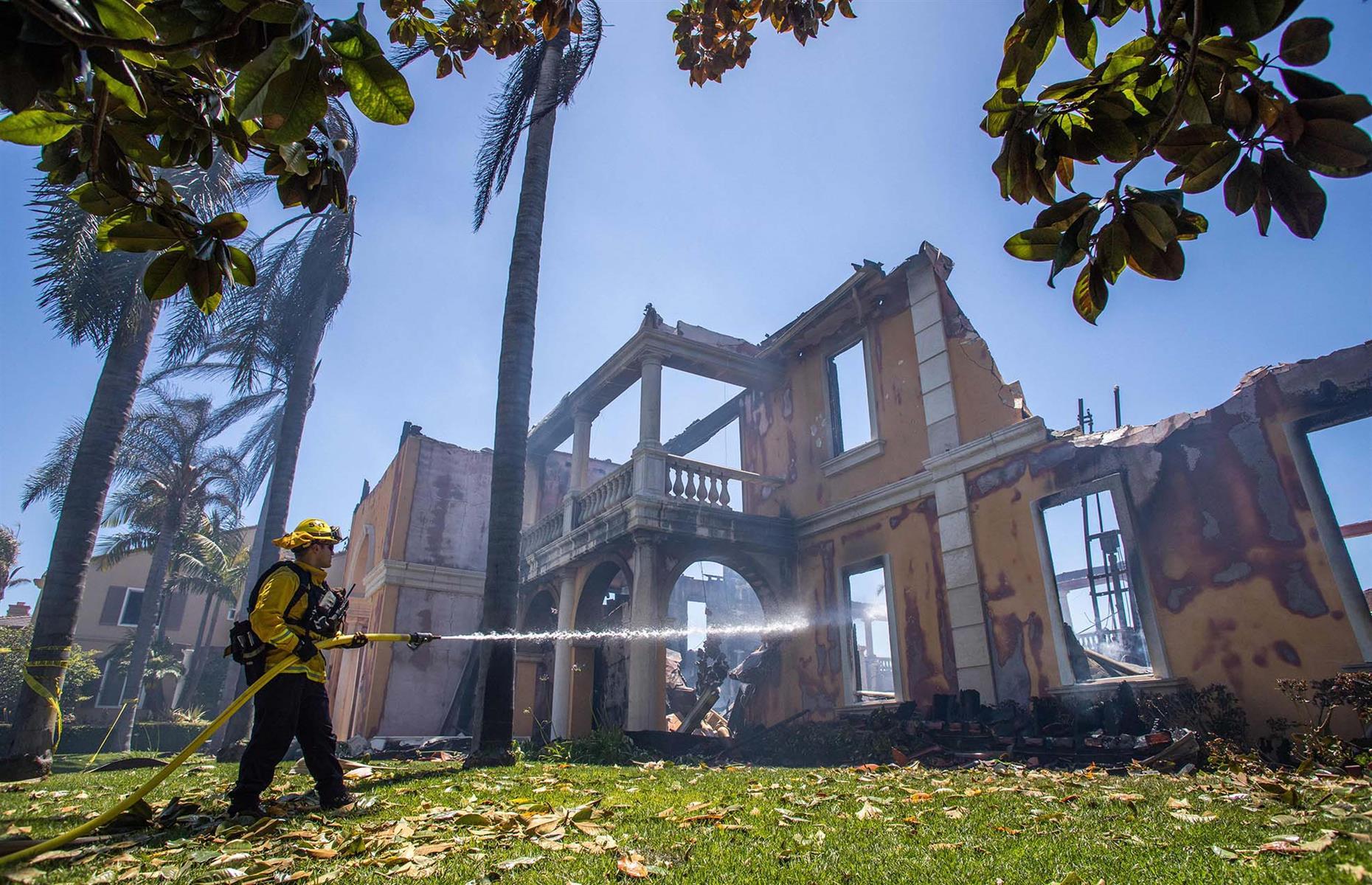 Devastating wildfires