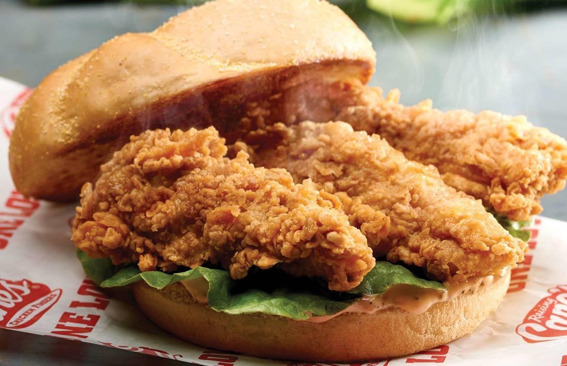 Raising Cane's: sandwich combo