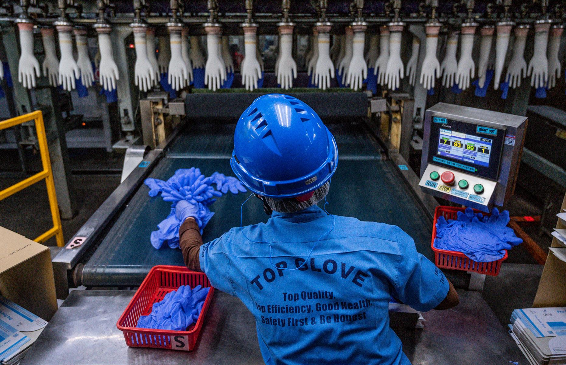 Malaysia: 46% of rubber apparel imports
