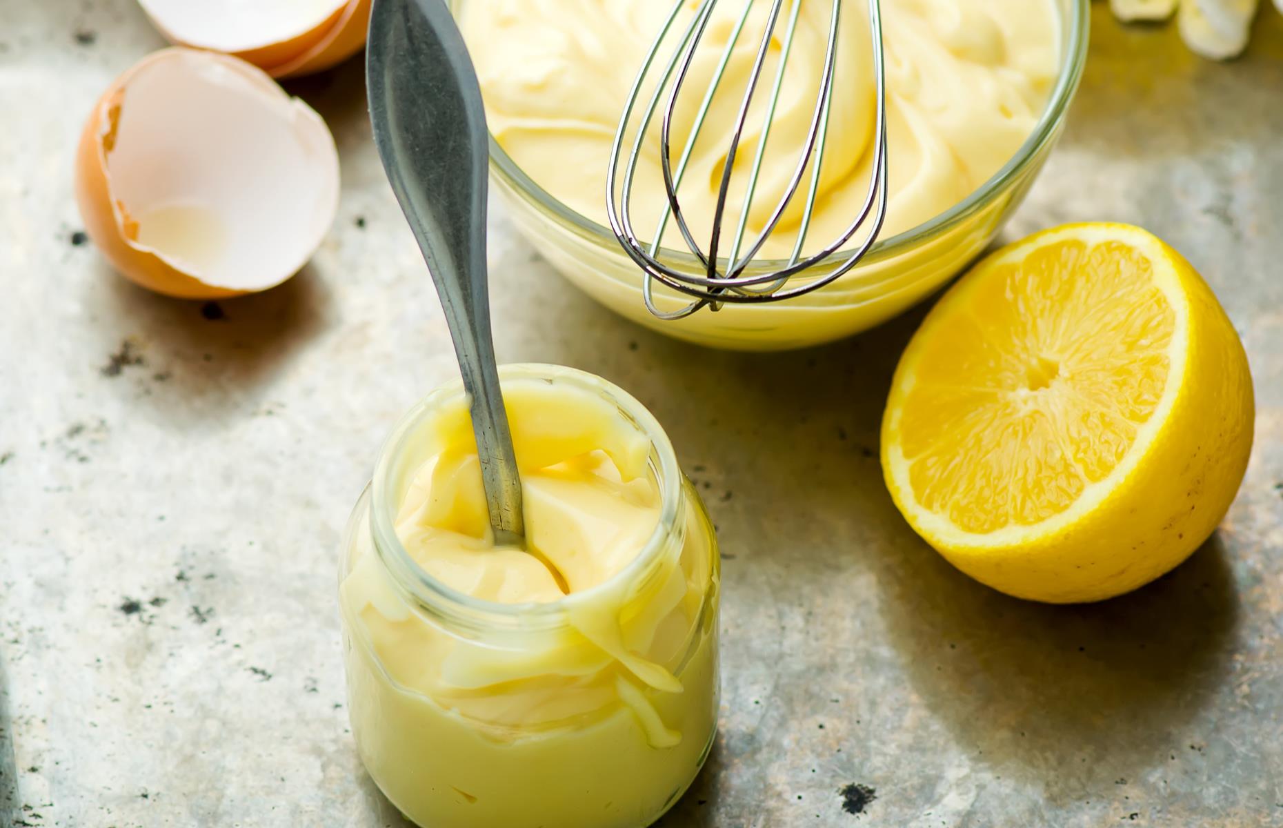 42. Save your mayonnaise with water