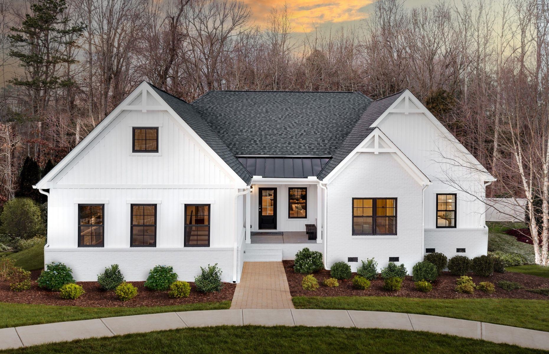 Modern farmhouse, North Carolina, USA