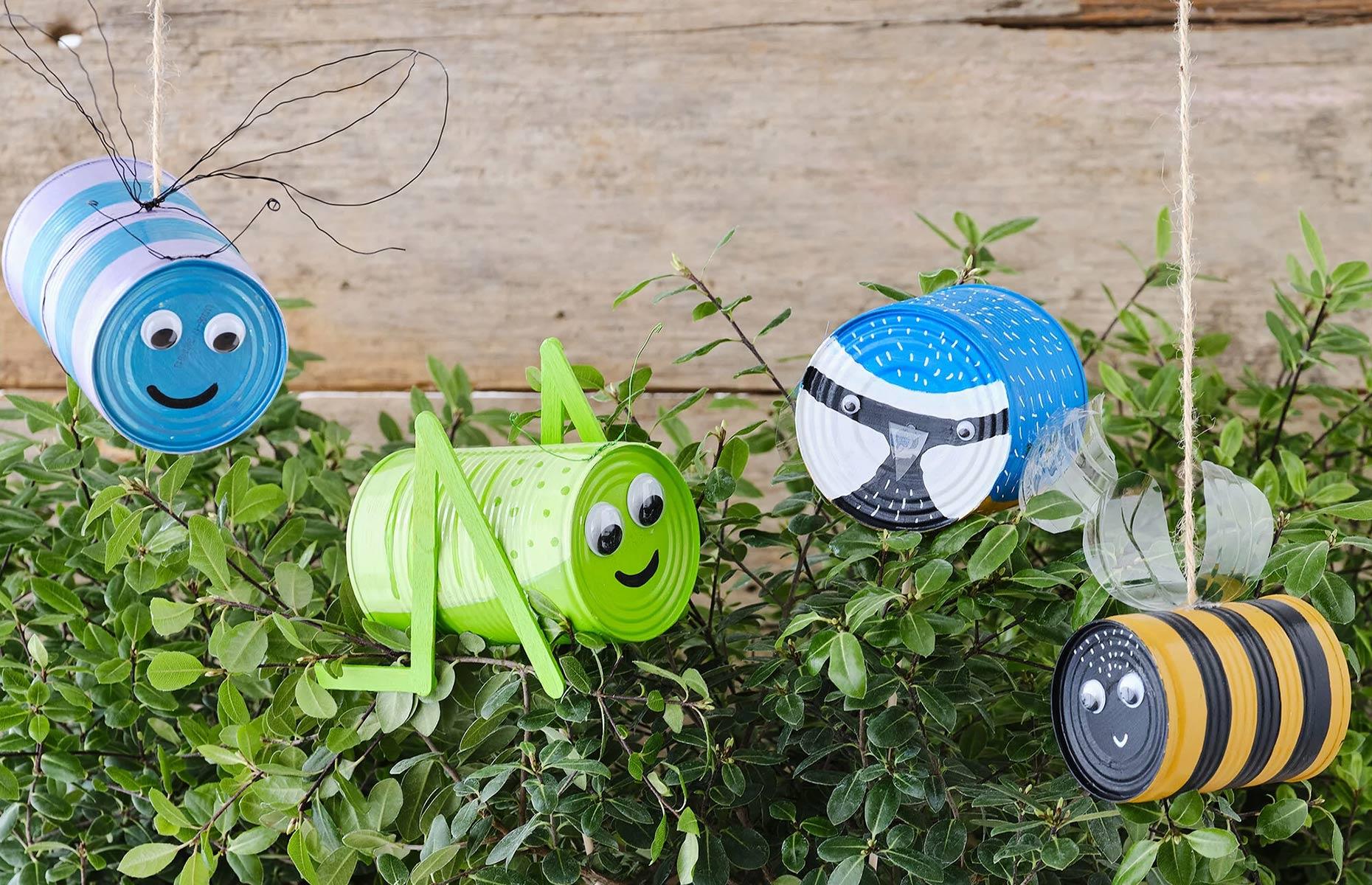 Animal tin cans
