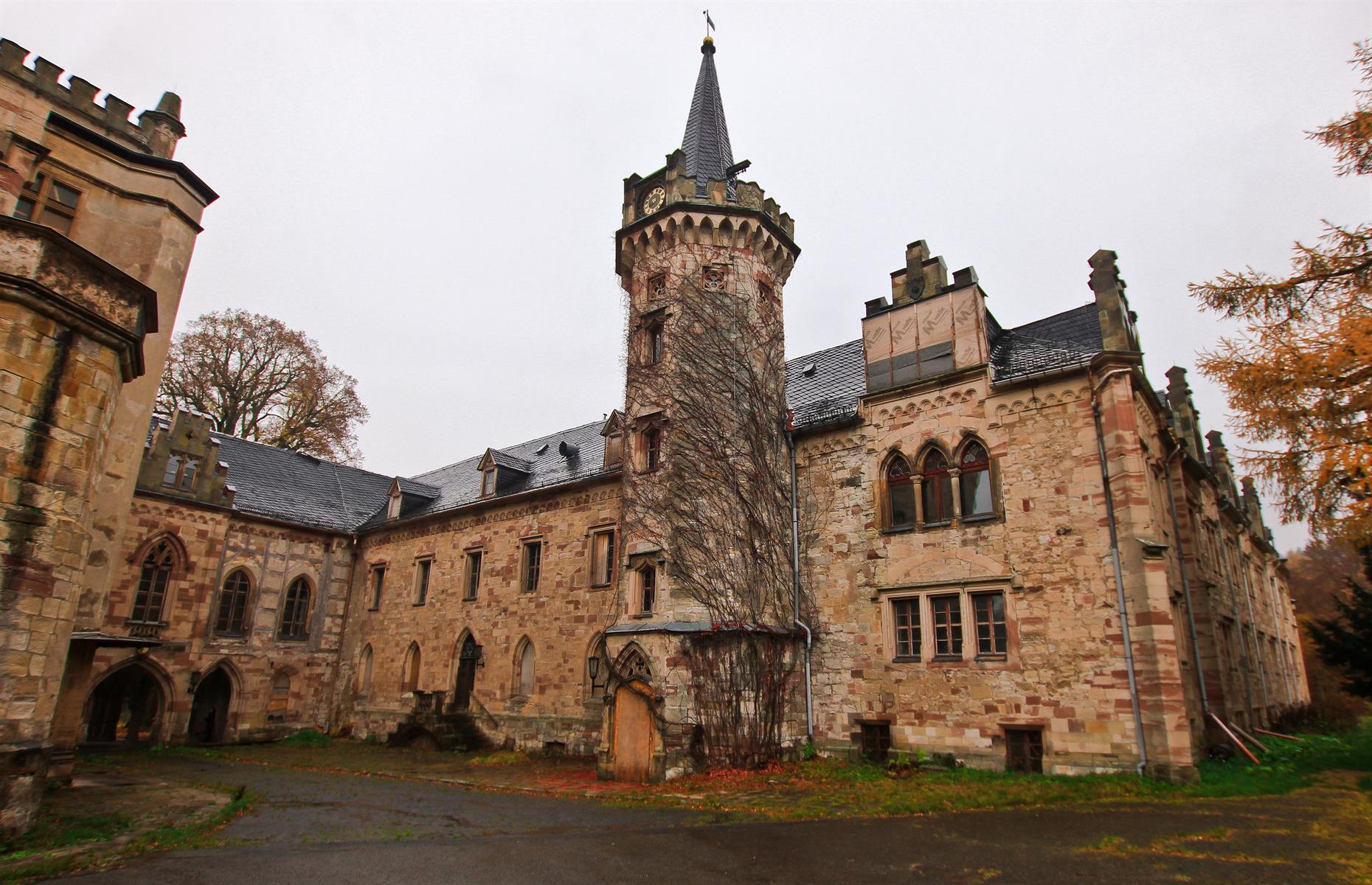 Schloss Reinhardsbrunn, Thüringen, Deutschland