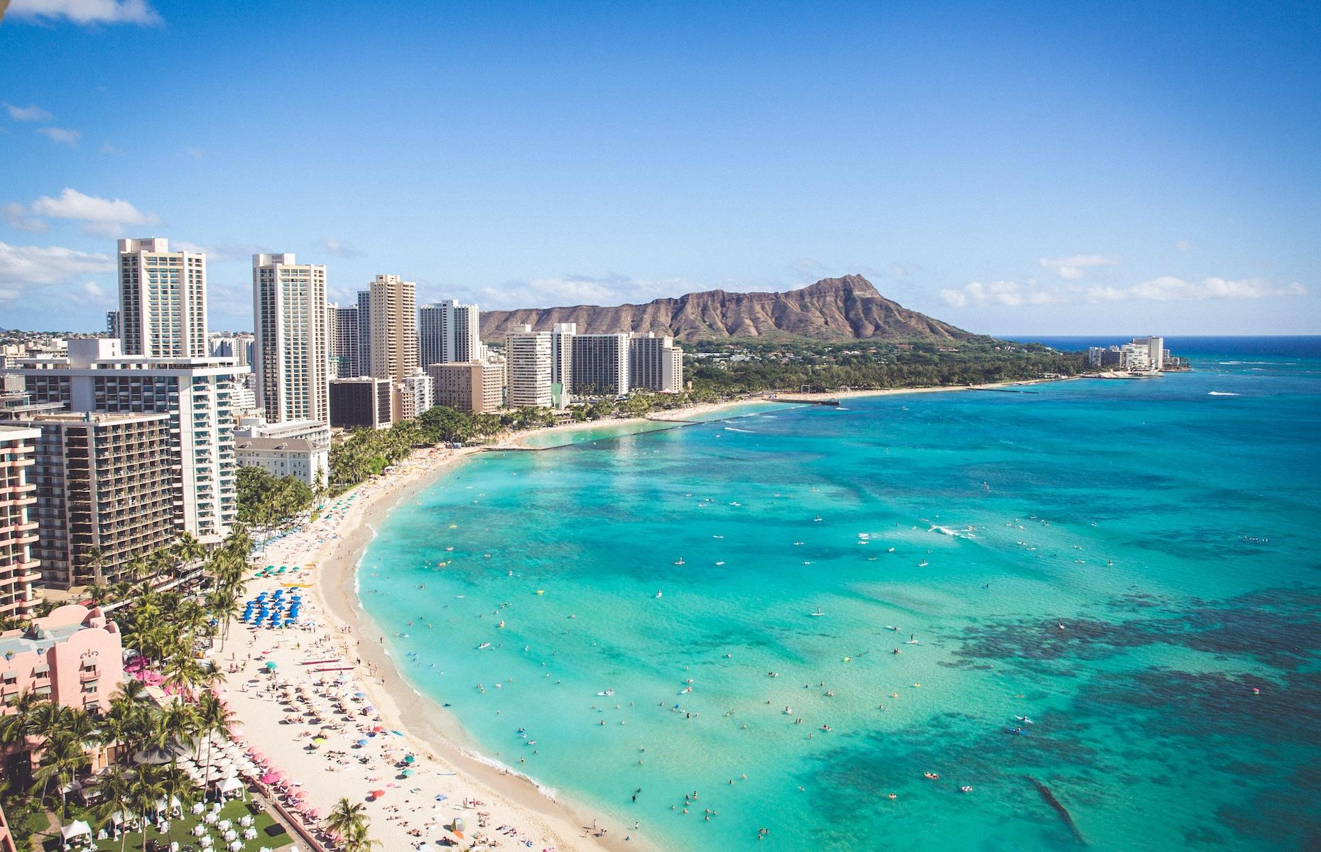 Waikiki Beach, Hawaii, USA