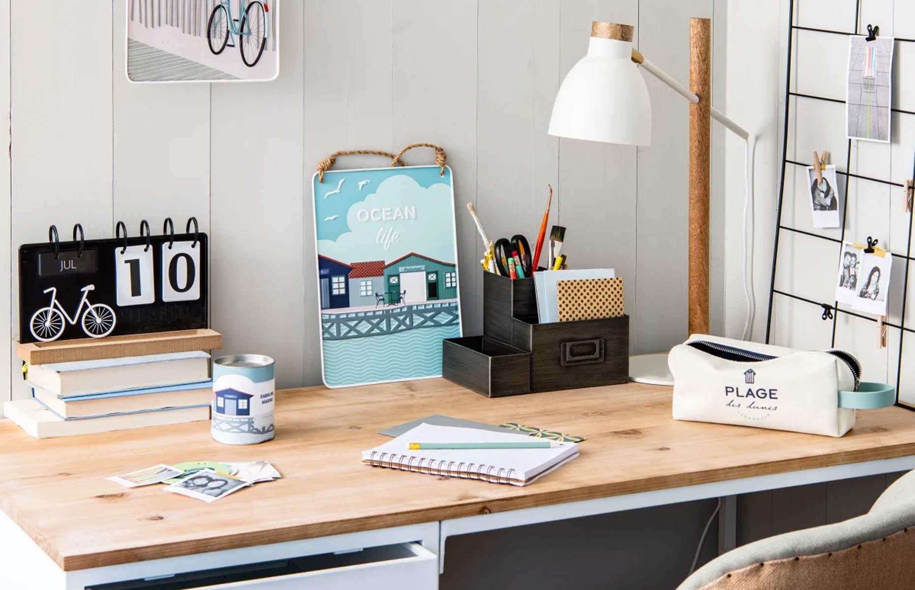 Create a coastal home office