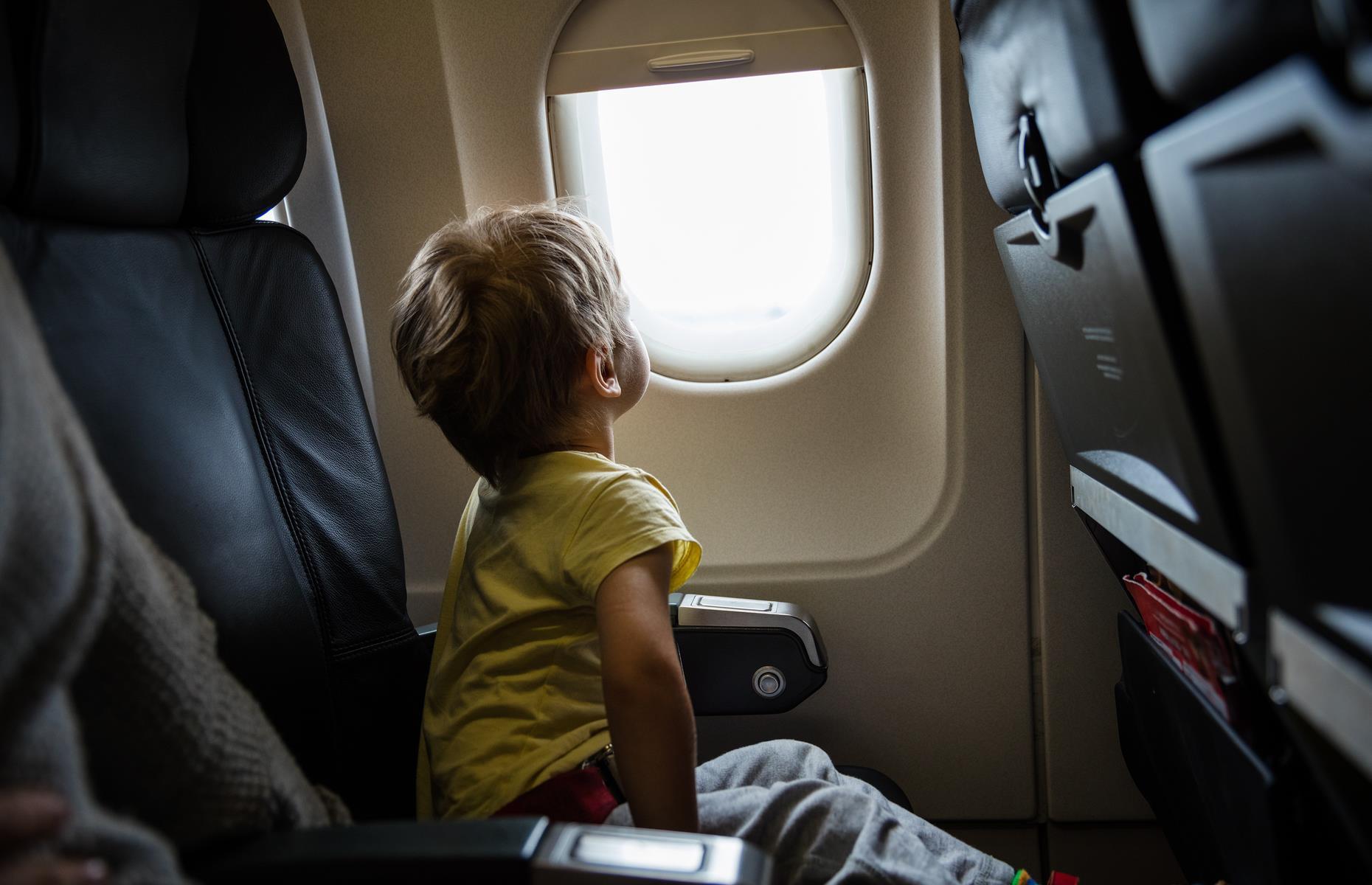 Passengers help the crew during take-off and landing