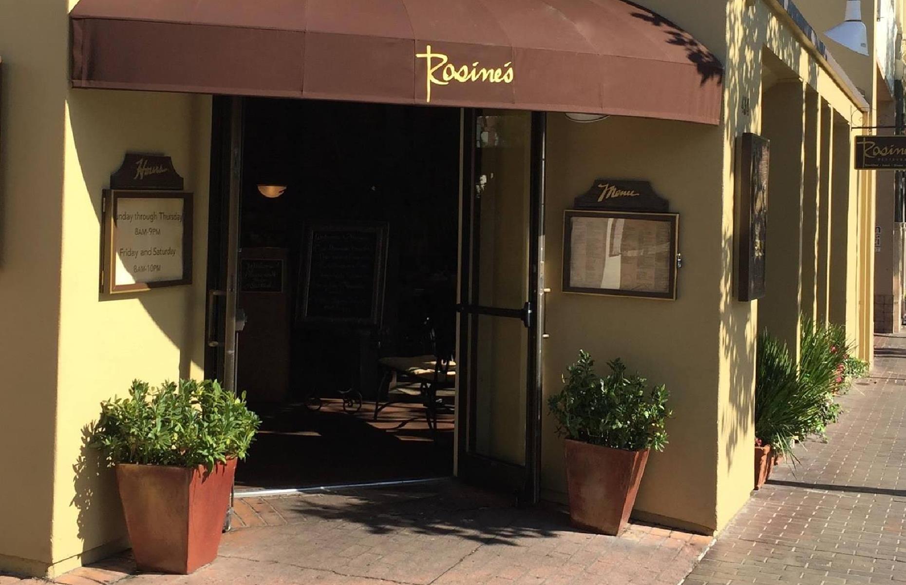 California: Rosine’s Restaurant, Monterey