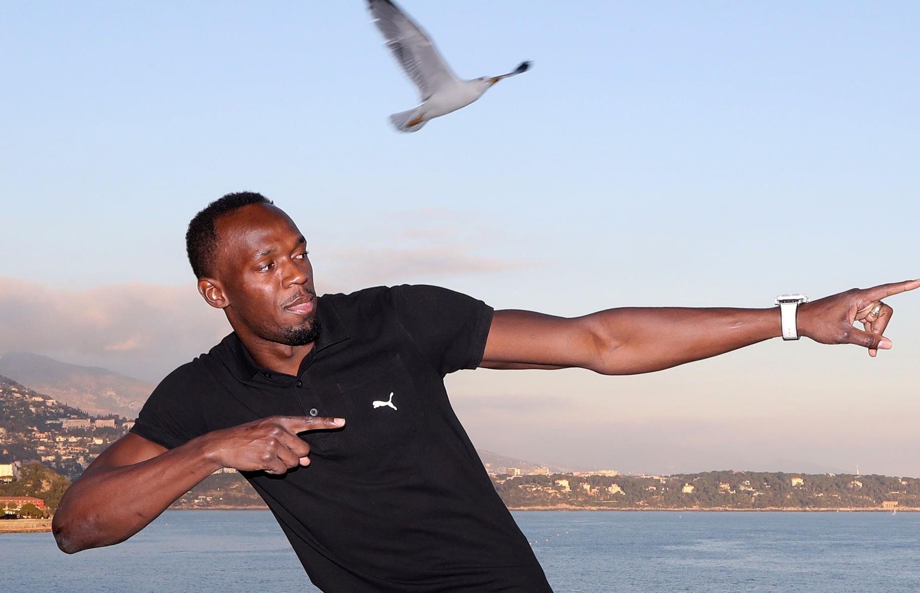 Usain Bolt's victory pose