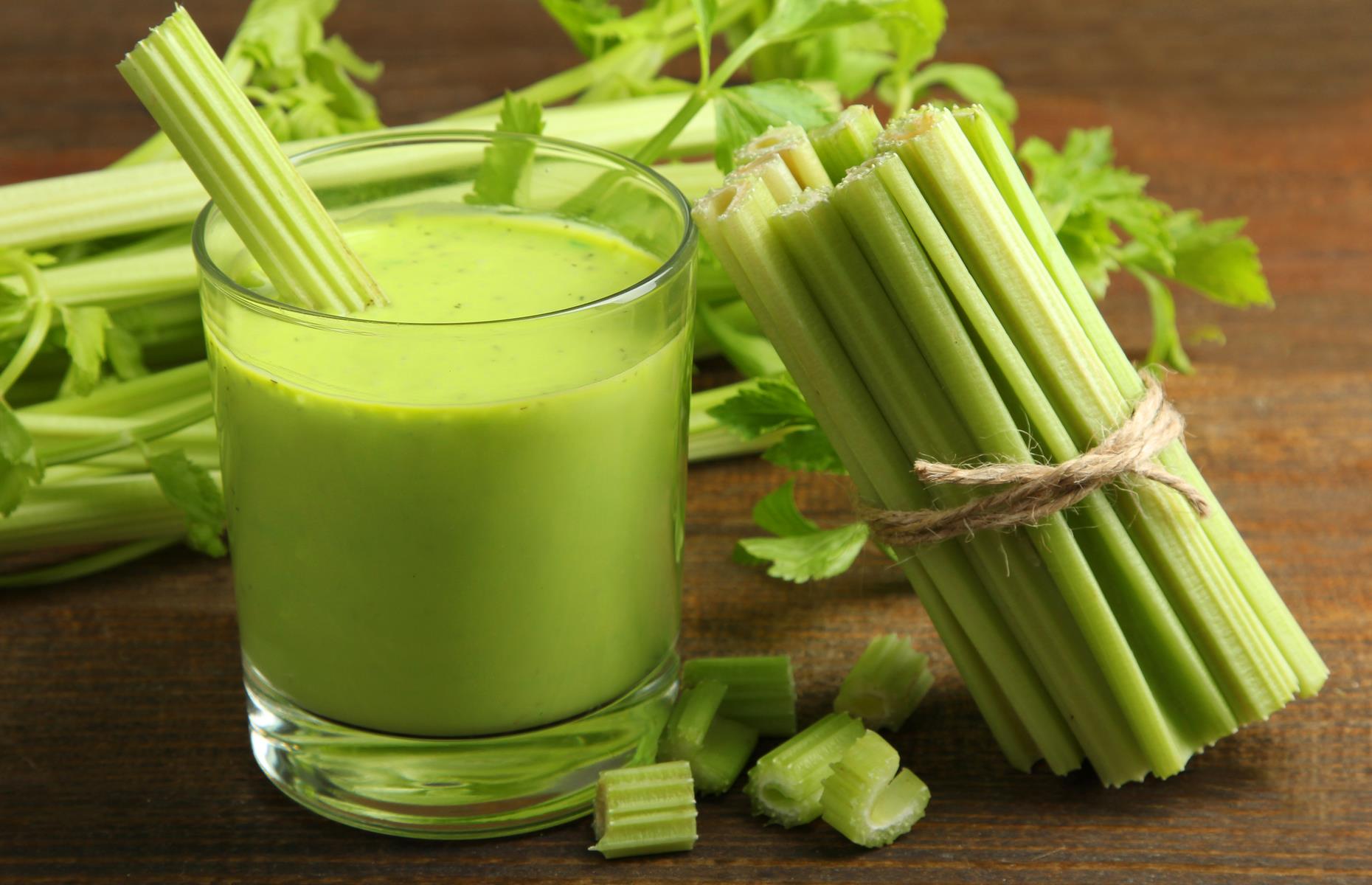 31. Celery juice
