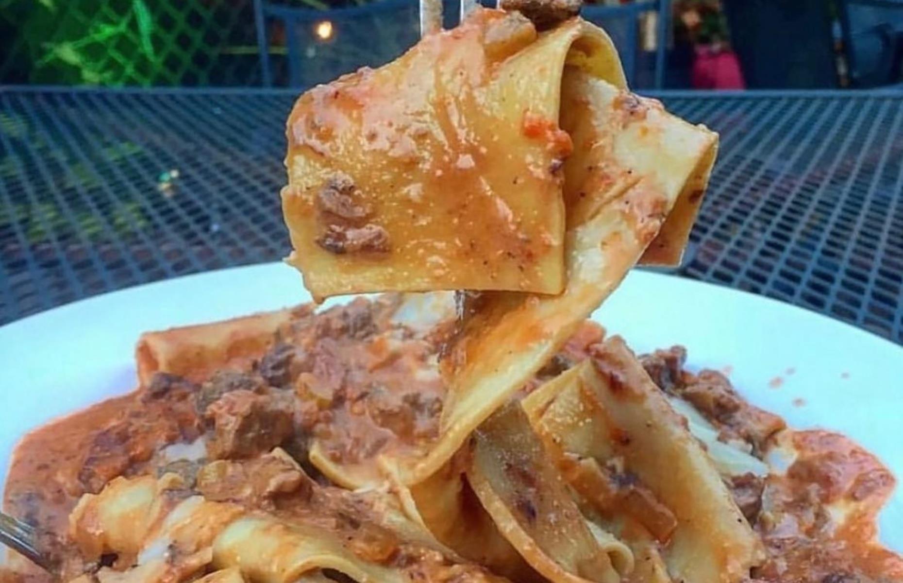 New Jersey: pappardelle rustica, Paisano's, Rutherford