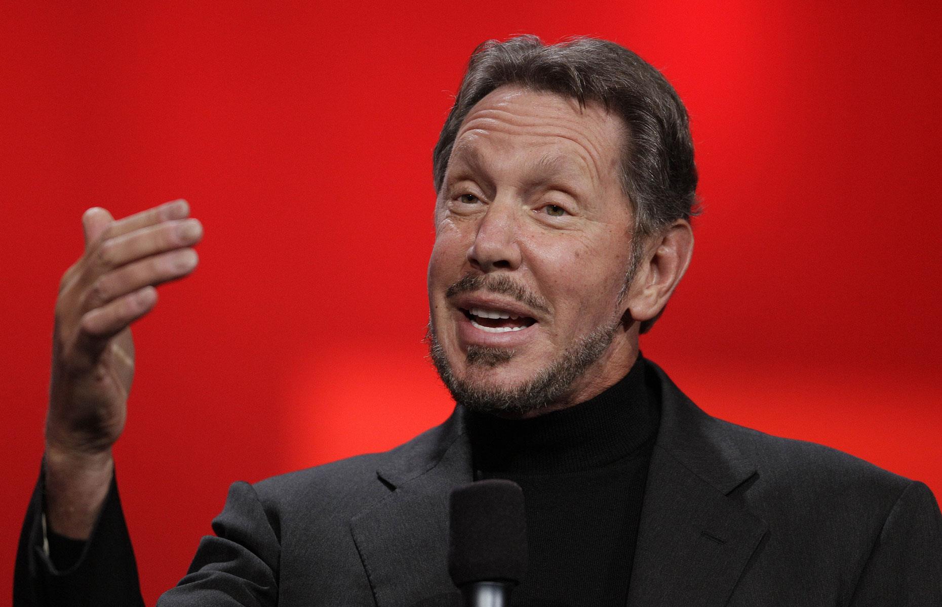 Larry Ellison – $5 billion (£3.9bn) 