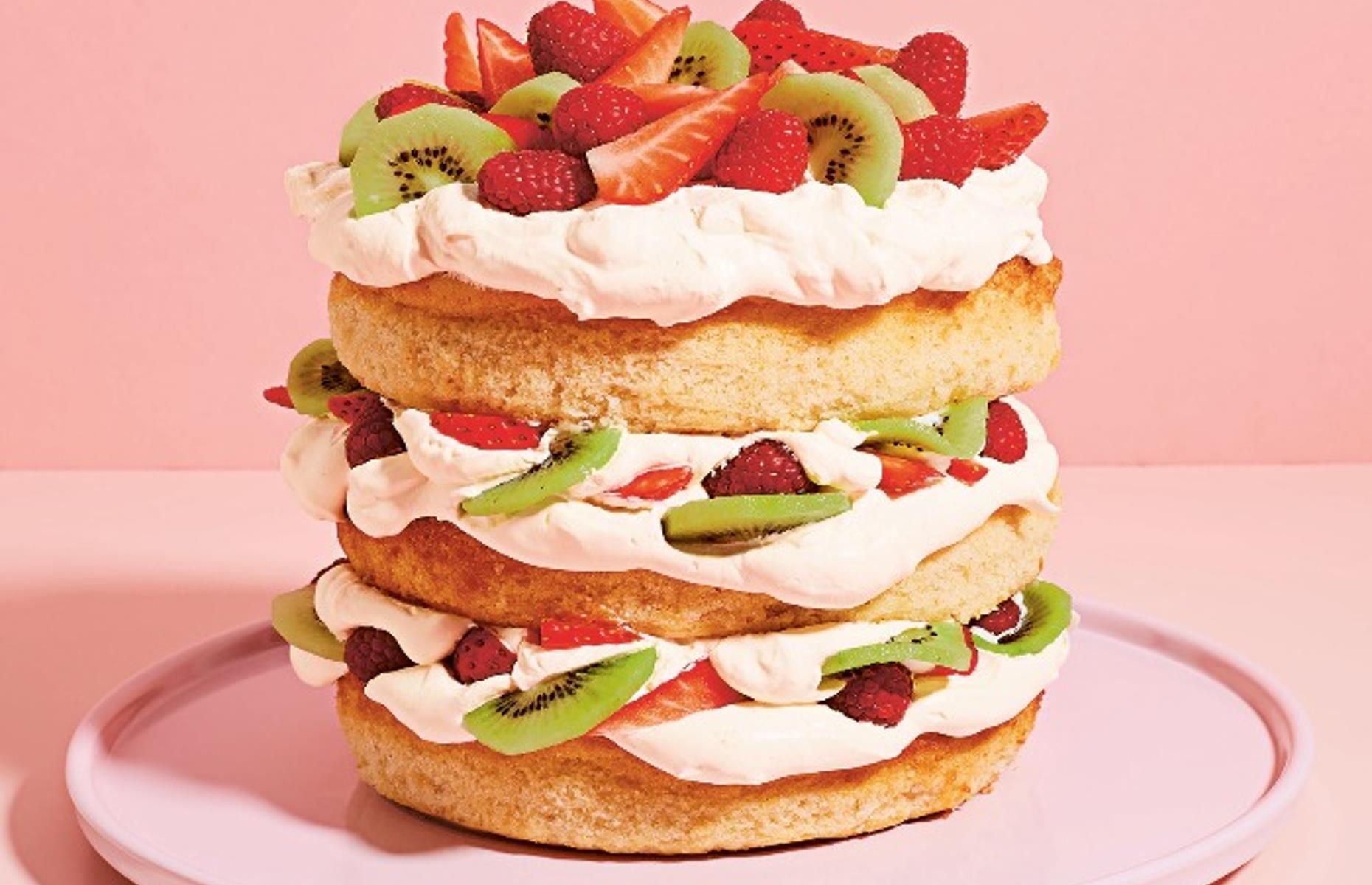 49. Vanilla cake